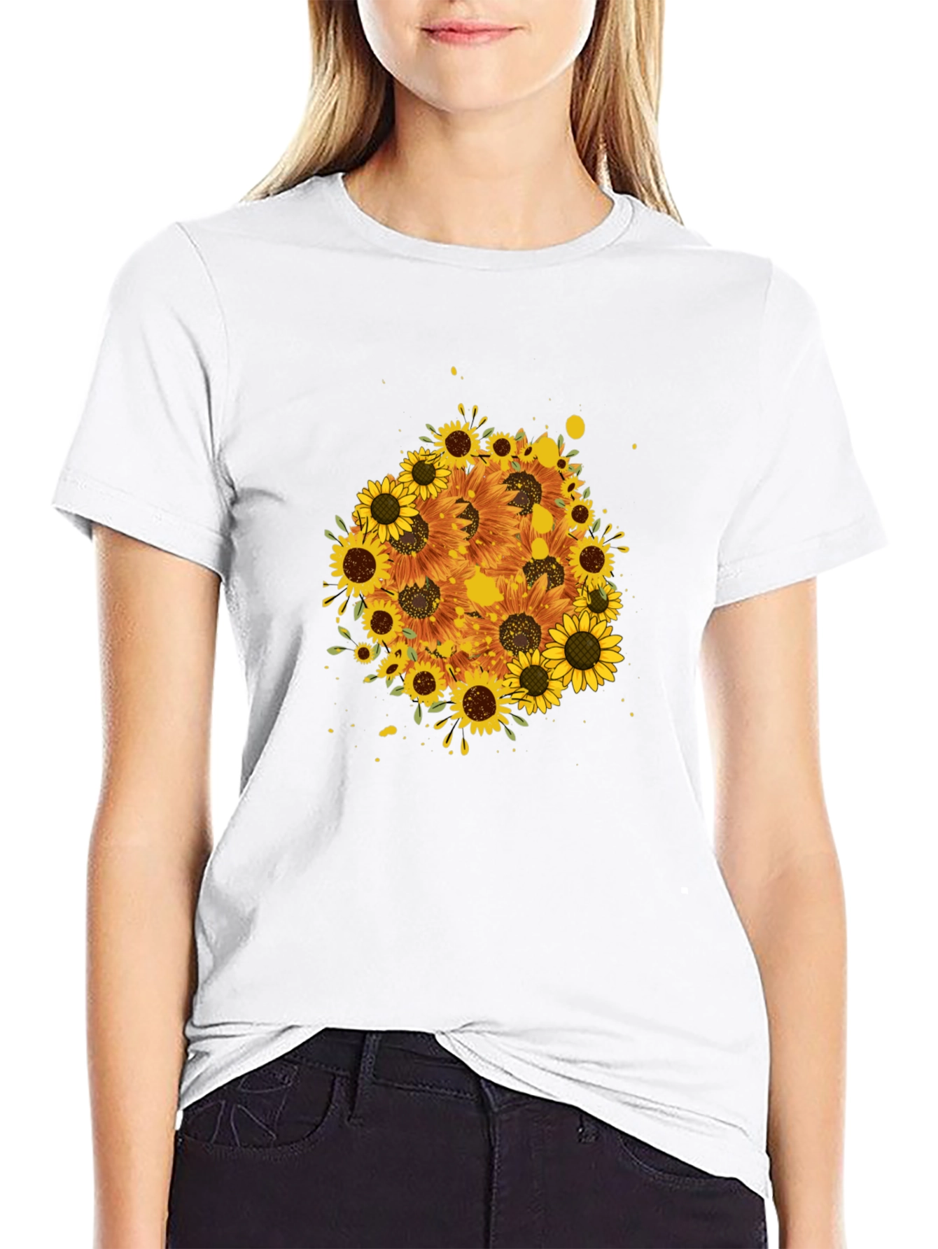 Sunflower Graphic Tee | Stylish Casual Wear