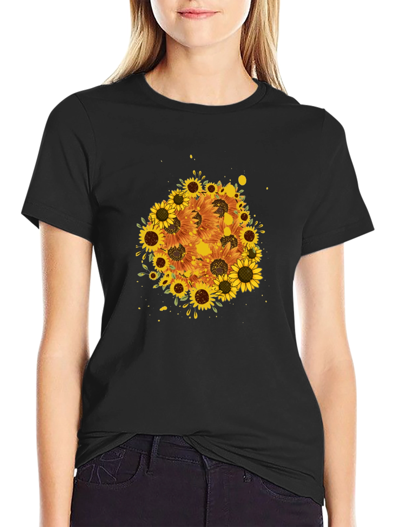 Sunflower Graphic Tee | Stylish Casual Wear