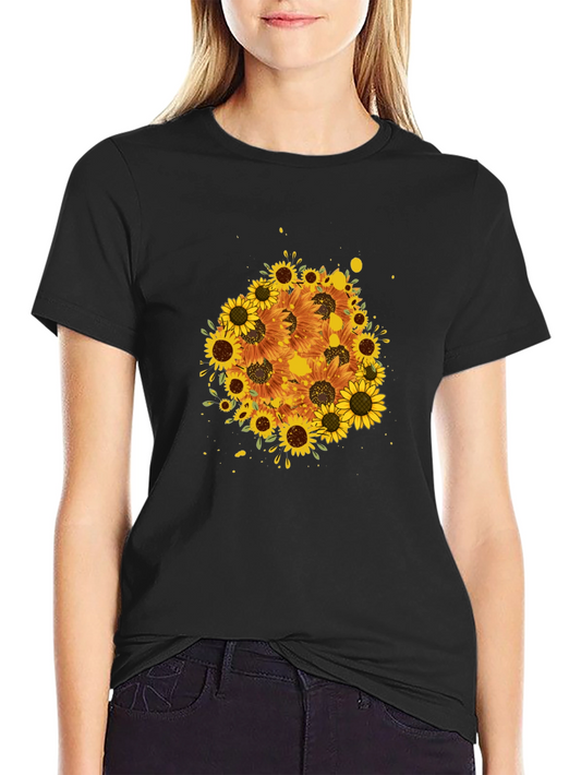 Sunflower Graphic Tee | Stylish Casual Wear
