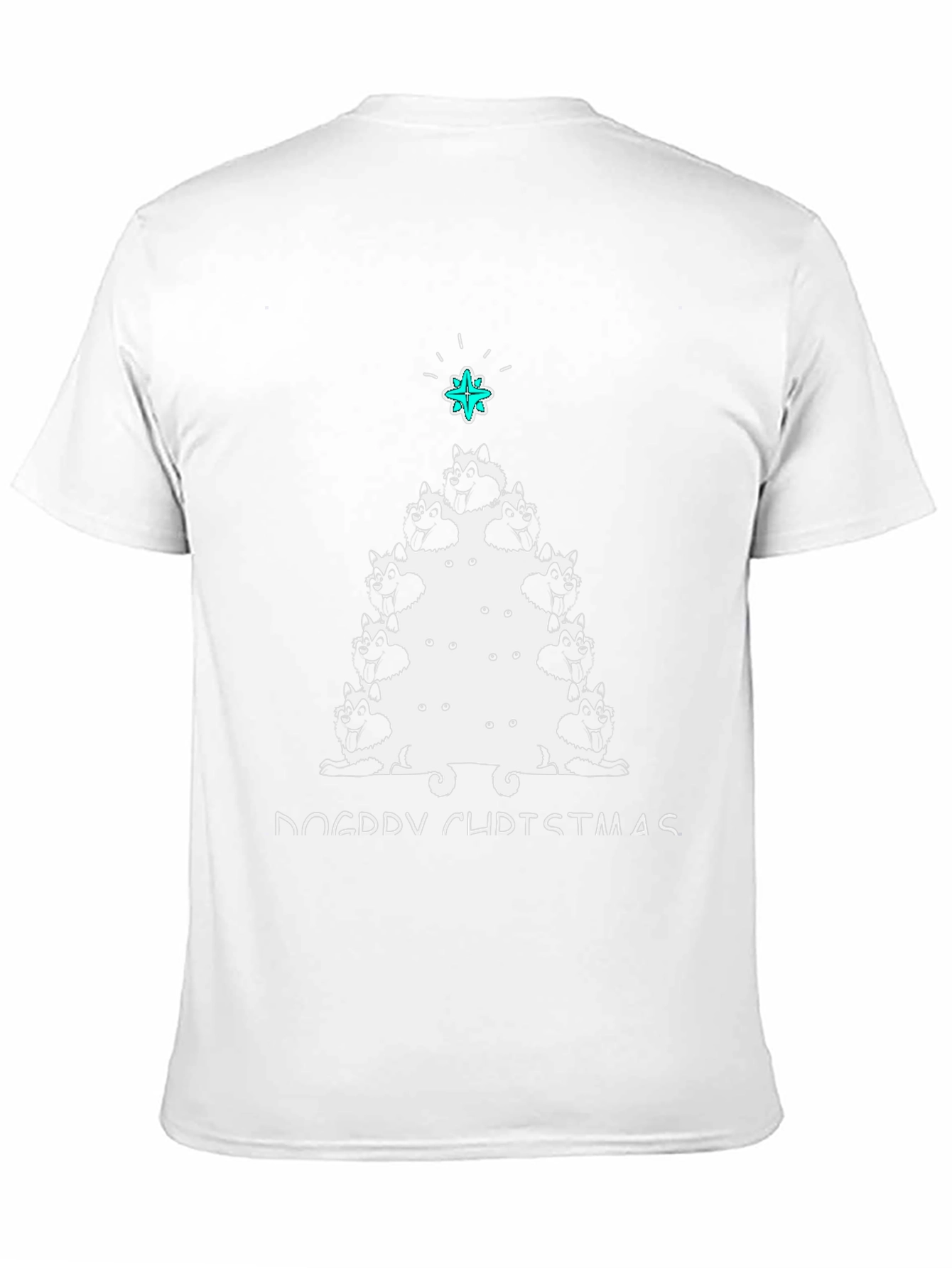 Dog Breed Christmas Tree T-Shirt