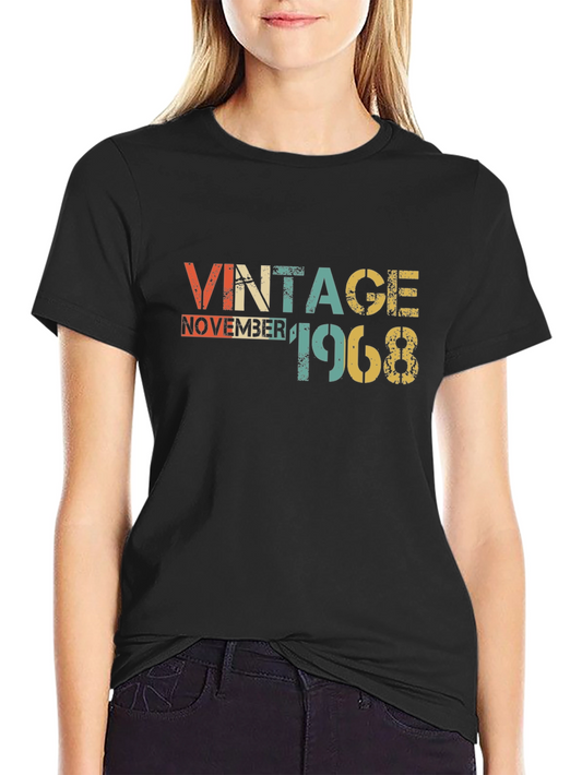 Vintage November 1968 Graphic Tee
