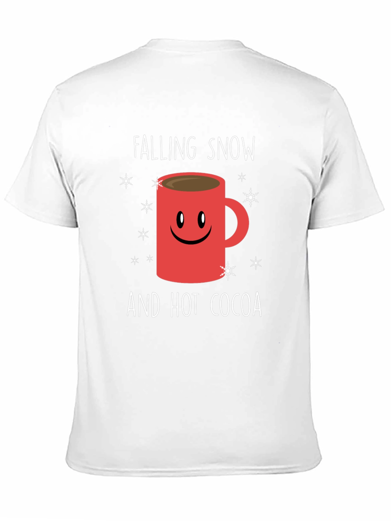 Falling Snow and Hot Cocoa Graphic Tee