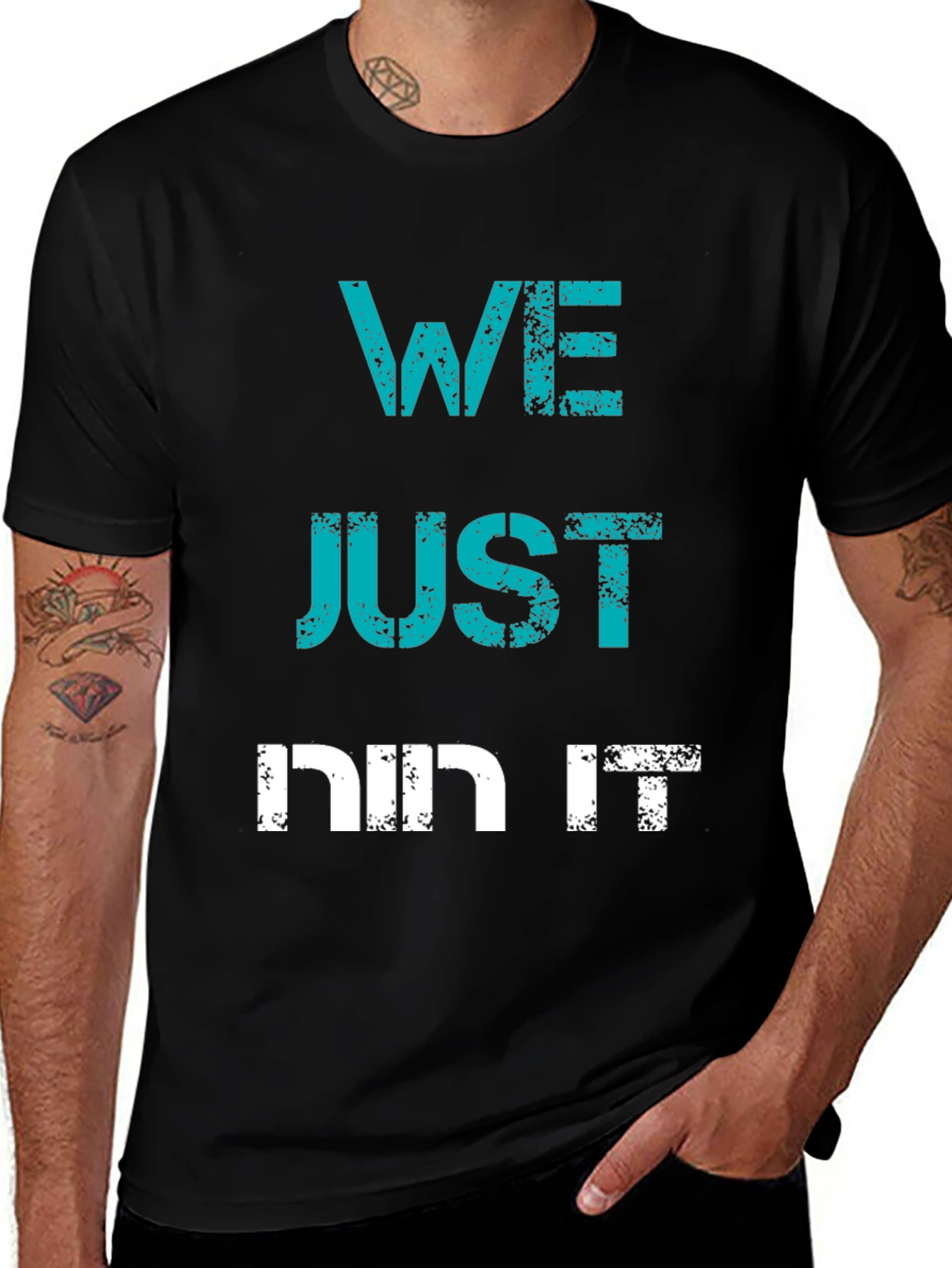 Edgy We Just Did It Graphic Tee