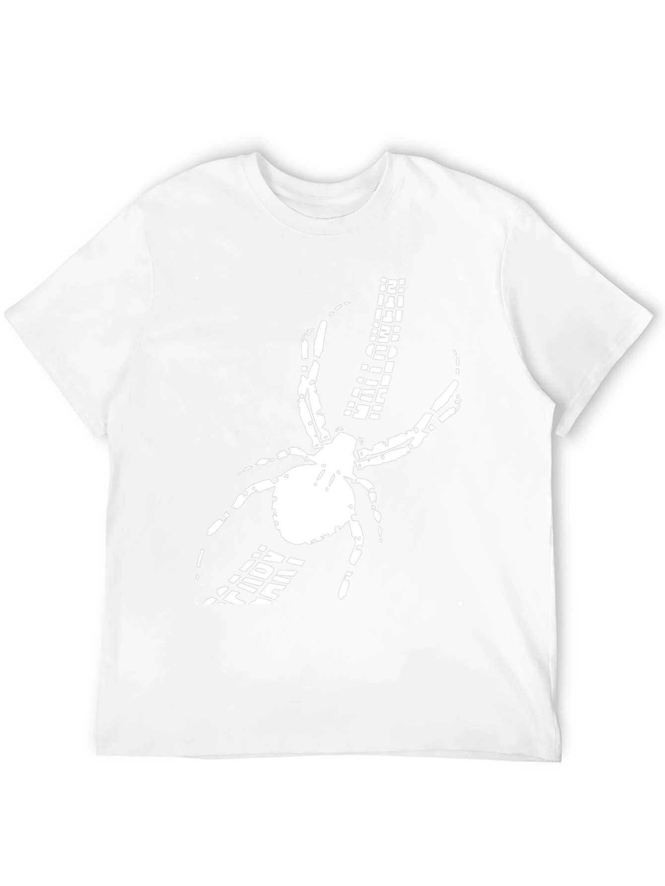 Spider Graphic Print Black T-Shirt