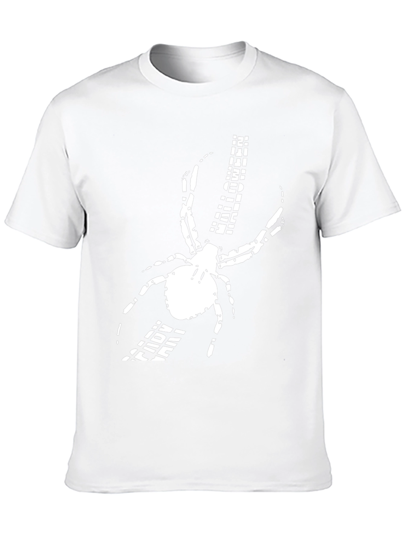Spider Graphic Print Black T-Shirt