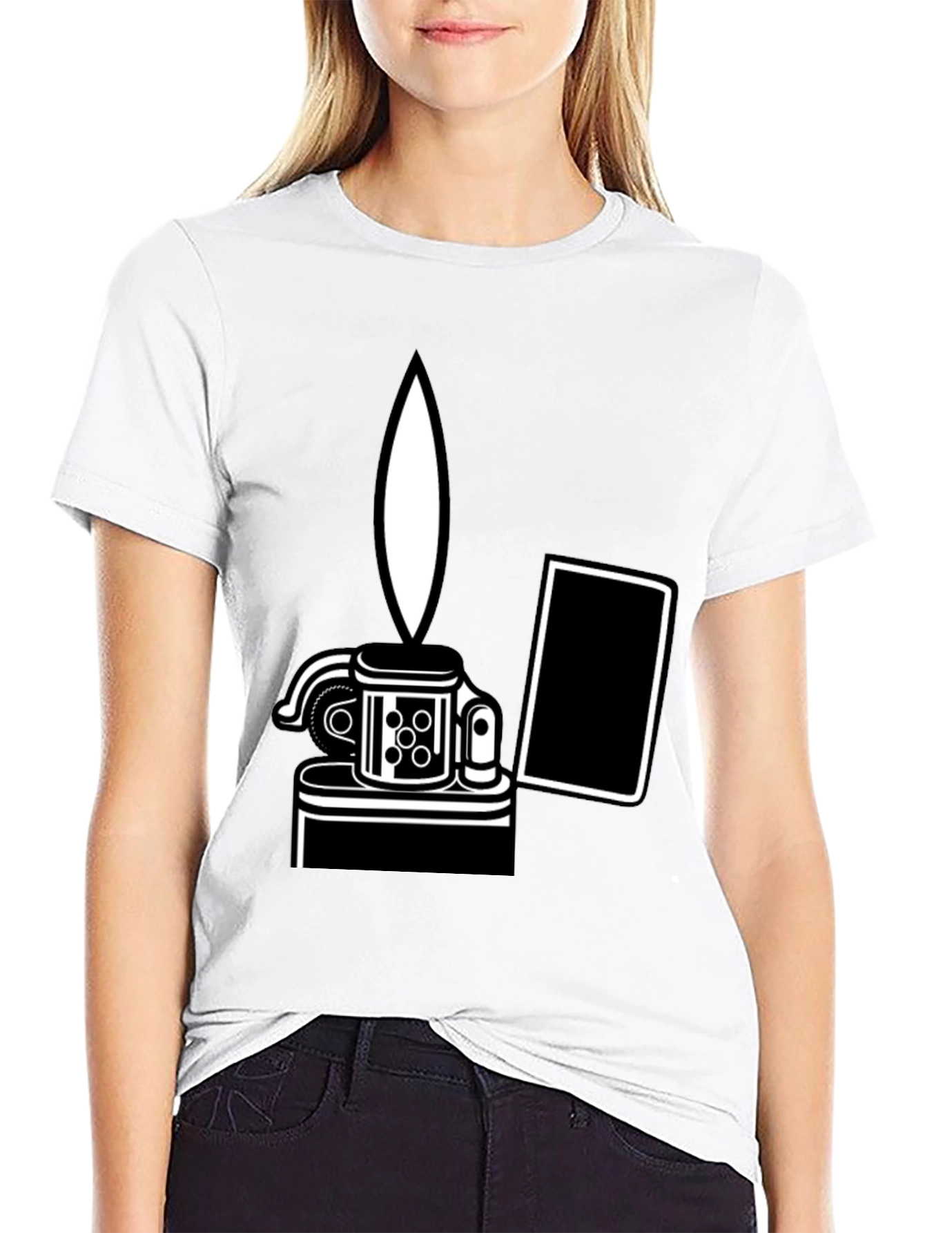 Zippo Lighter Graphic Tee - Cool & Unique Design