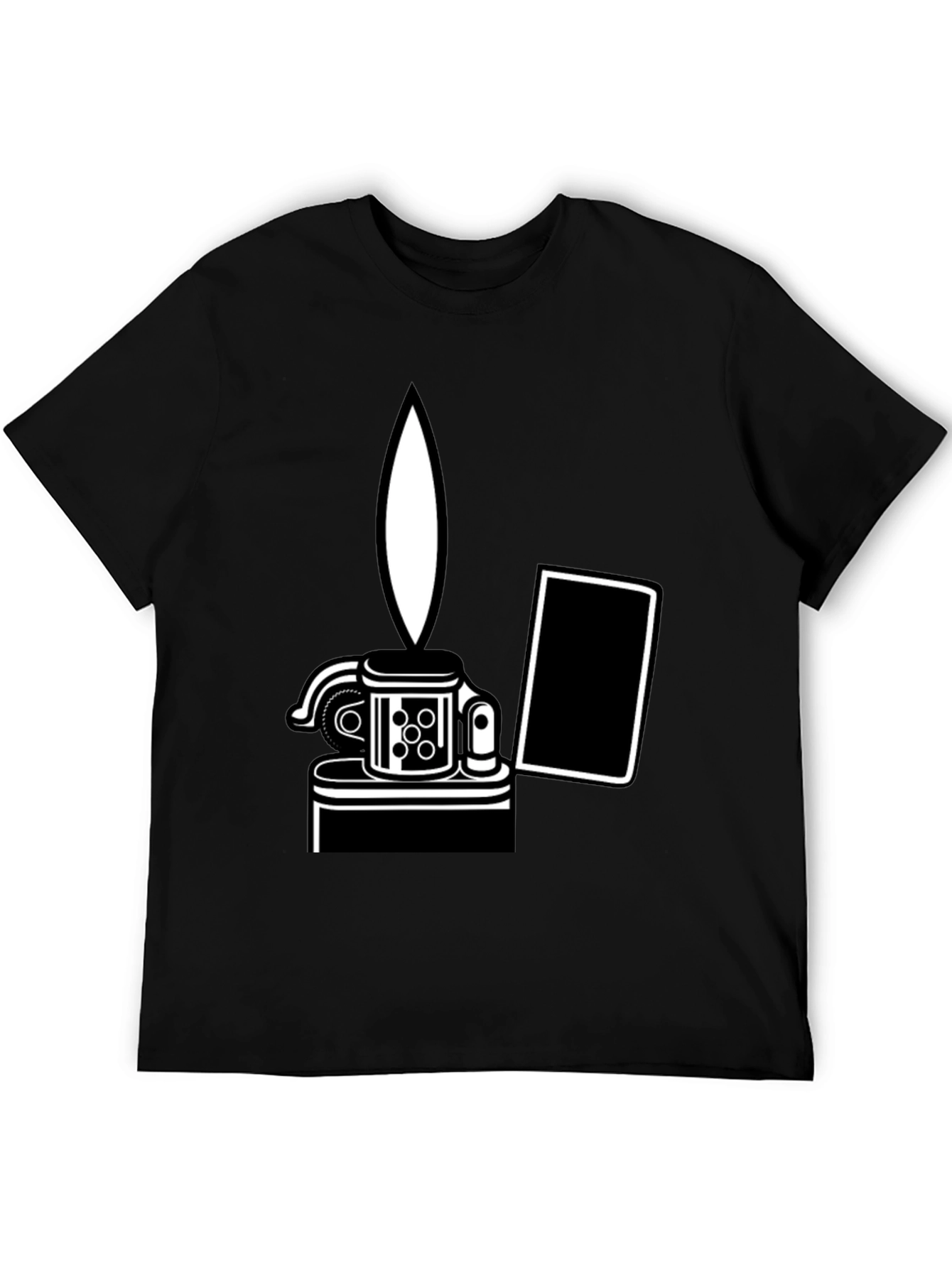 Zippo Lighter Graphic Tee - Cool & Unique Design
