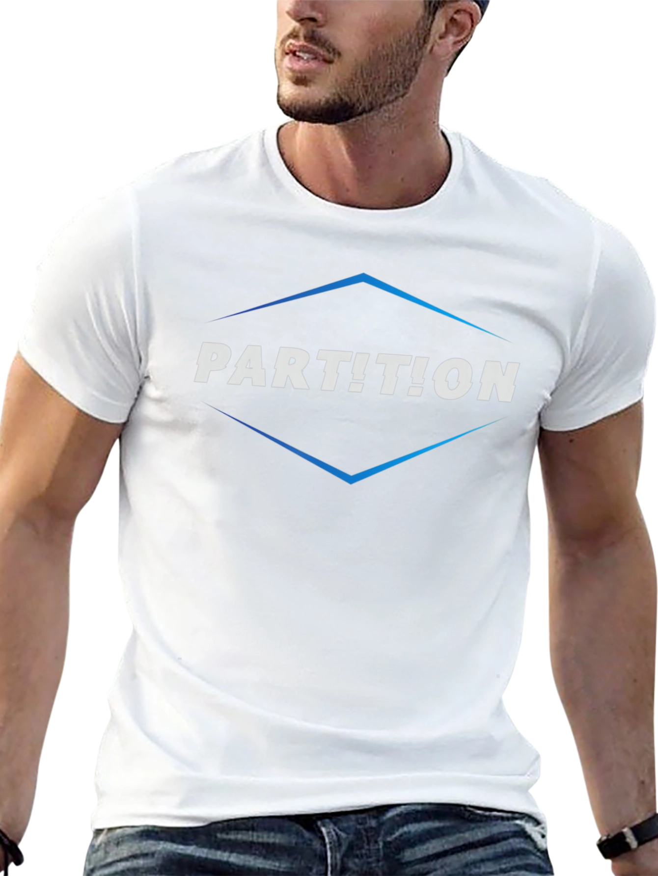 Partition T-Shirt - Cool Graphic Tee