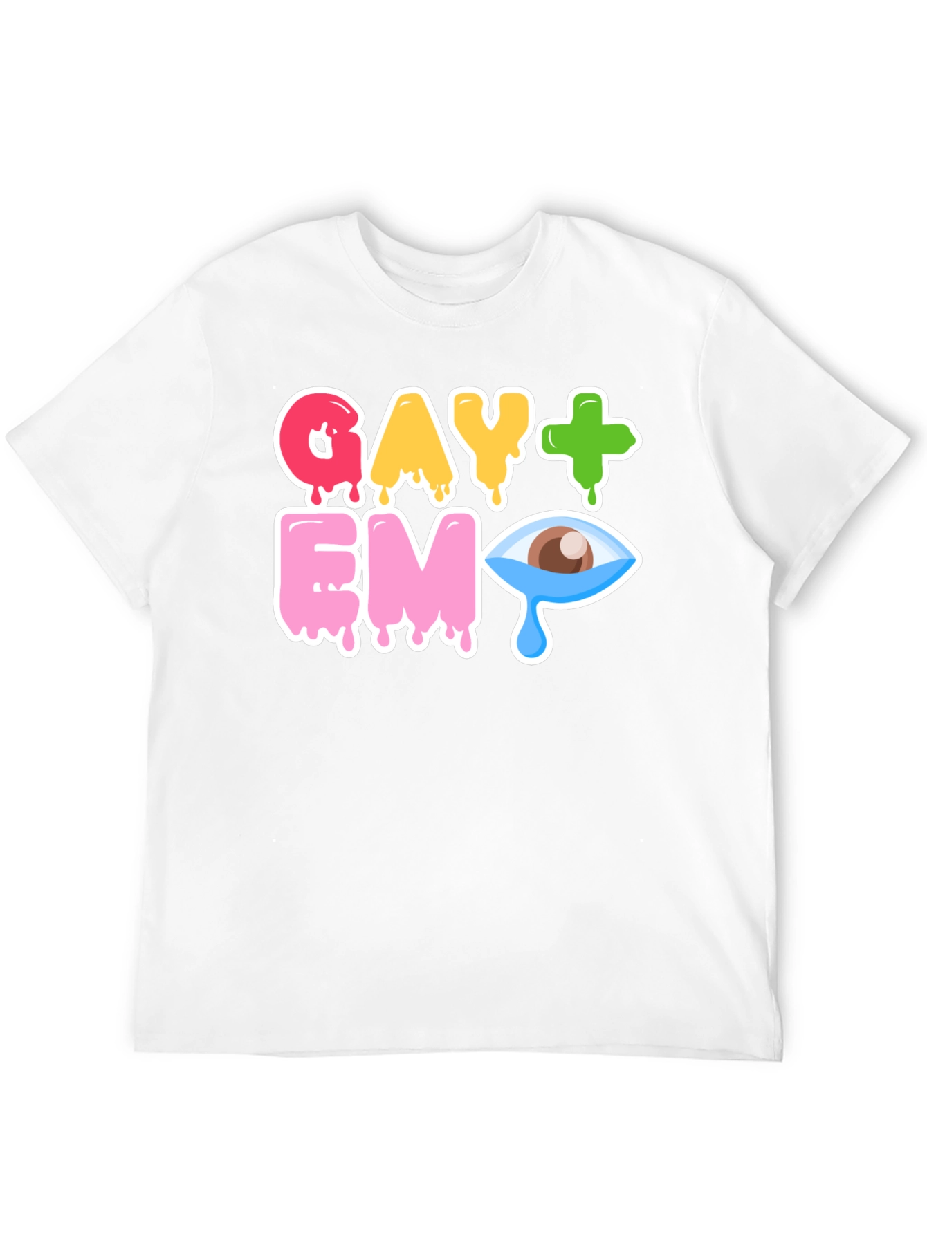 Gay+Emo Graphic T-Shirt