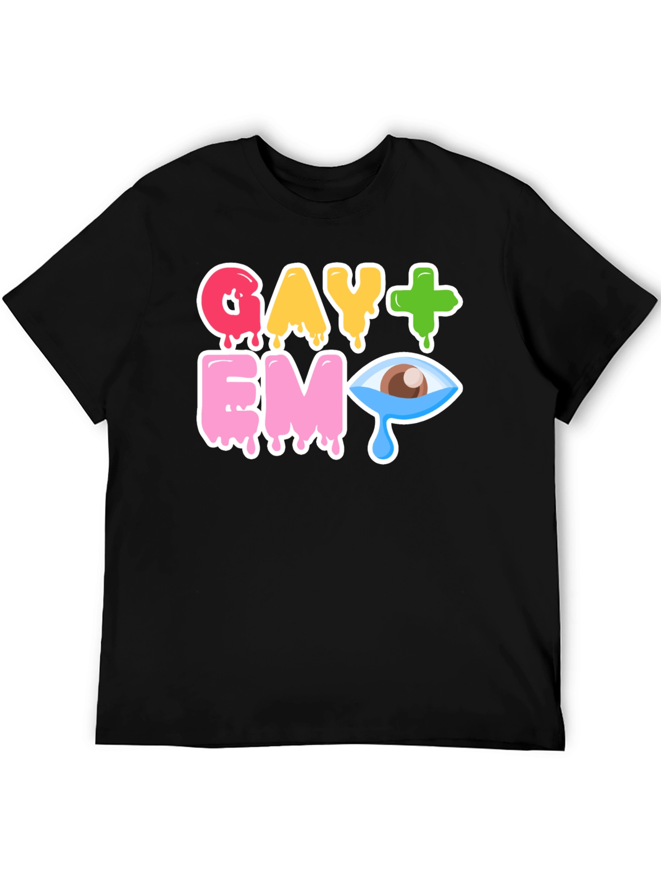 Gay+Emo Graphic T-Shirt