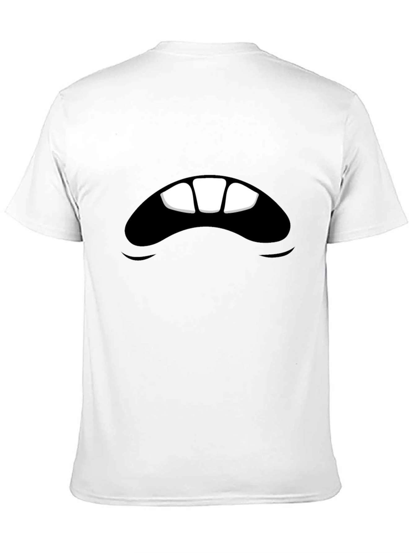 Monster Mouth Black Graphic Tee