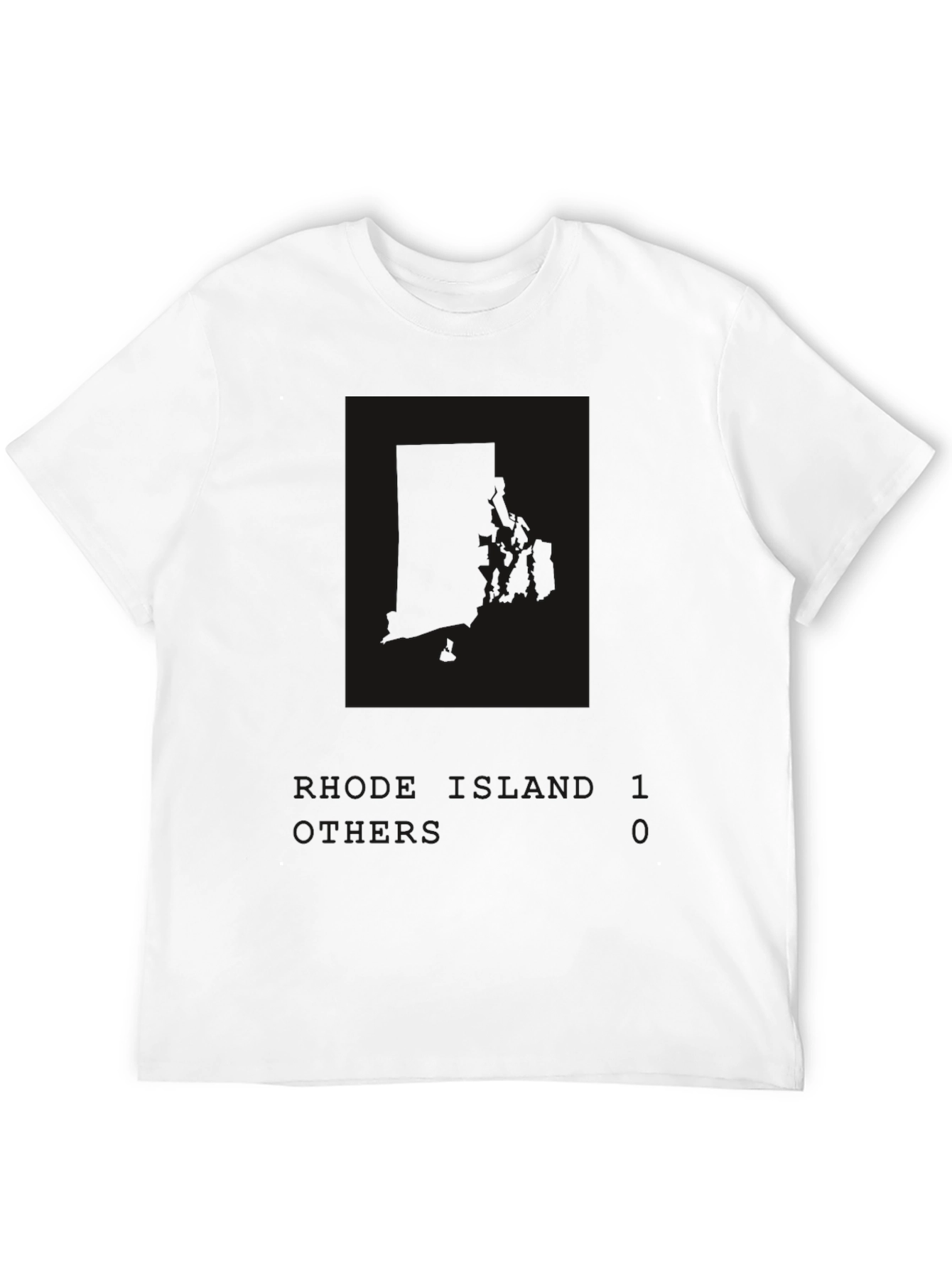 Black Graphic T-Shirt - River Land 10 Print