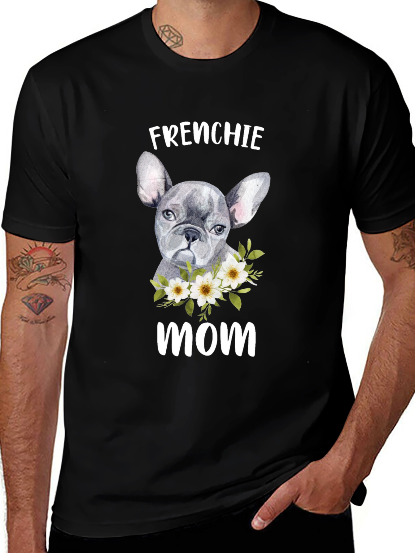 Frenchie Mom T-Shirt - Cute Dog Lover Tee