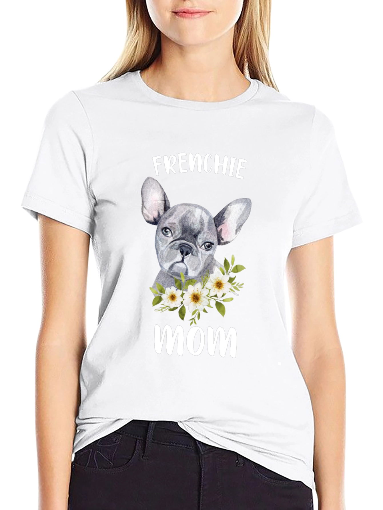 Frenchie Mom T-Shirt - Cute Dog Lover Tee