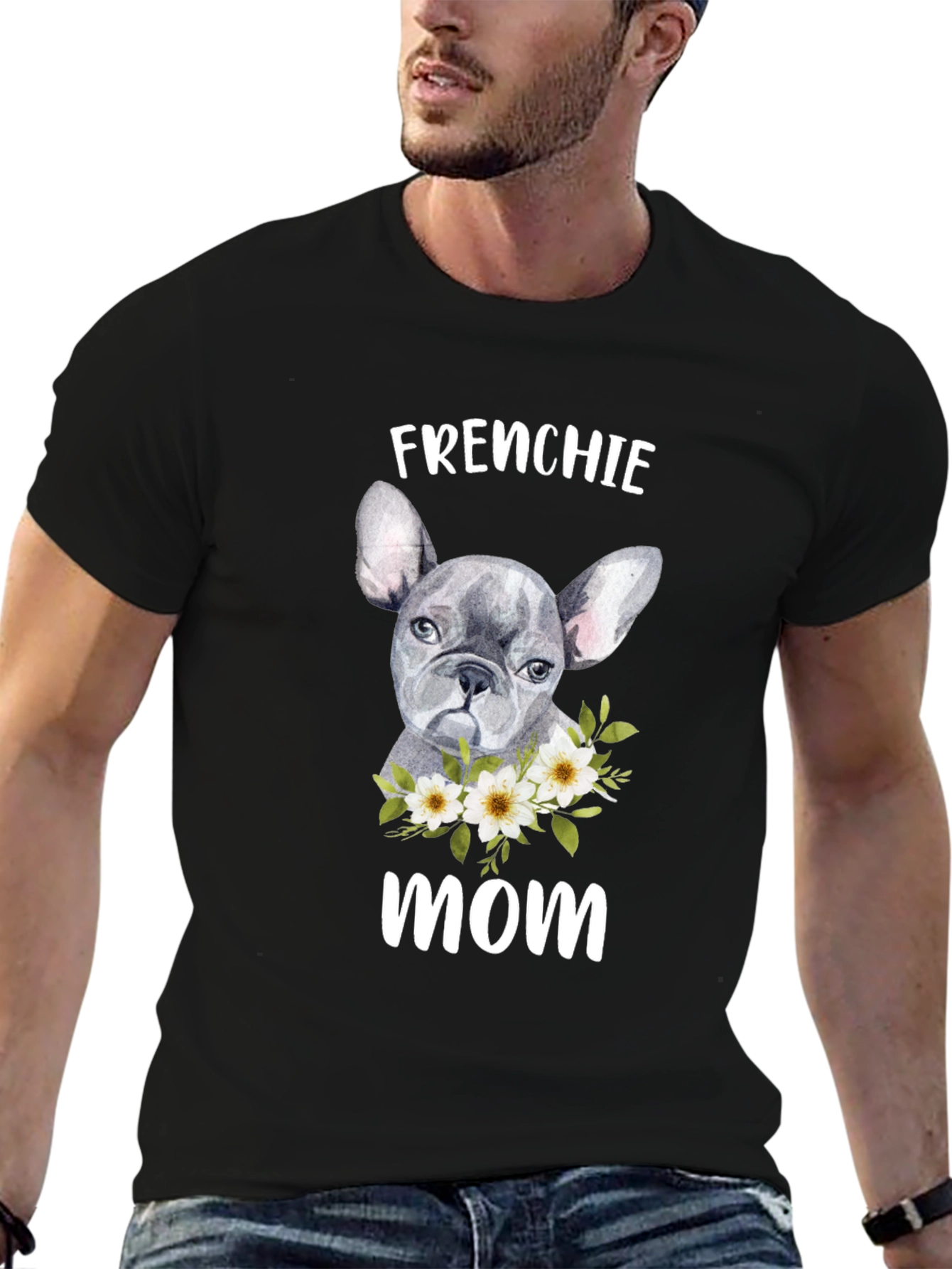 Frenchie Mom T-Shirt - Cute Dog Lover Tee
