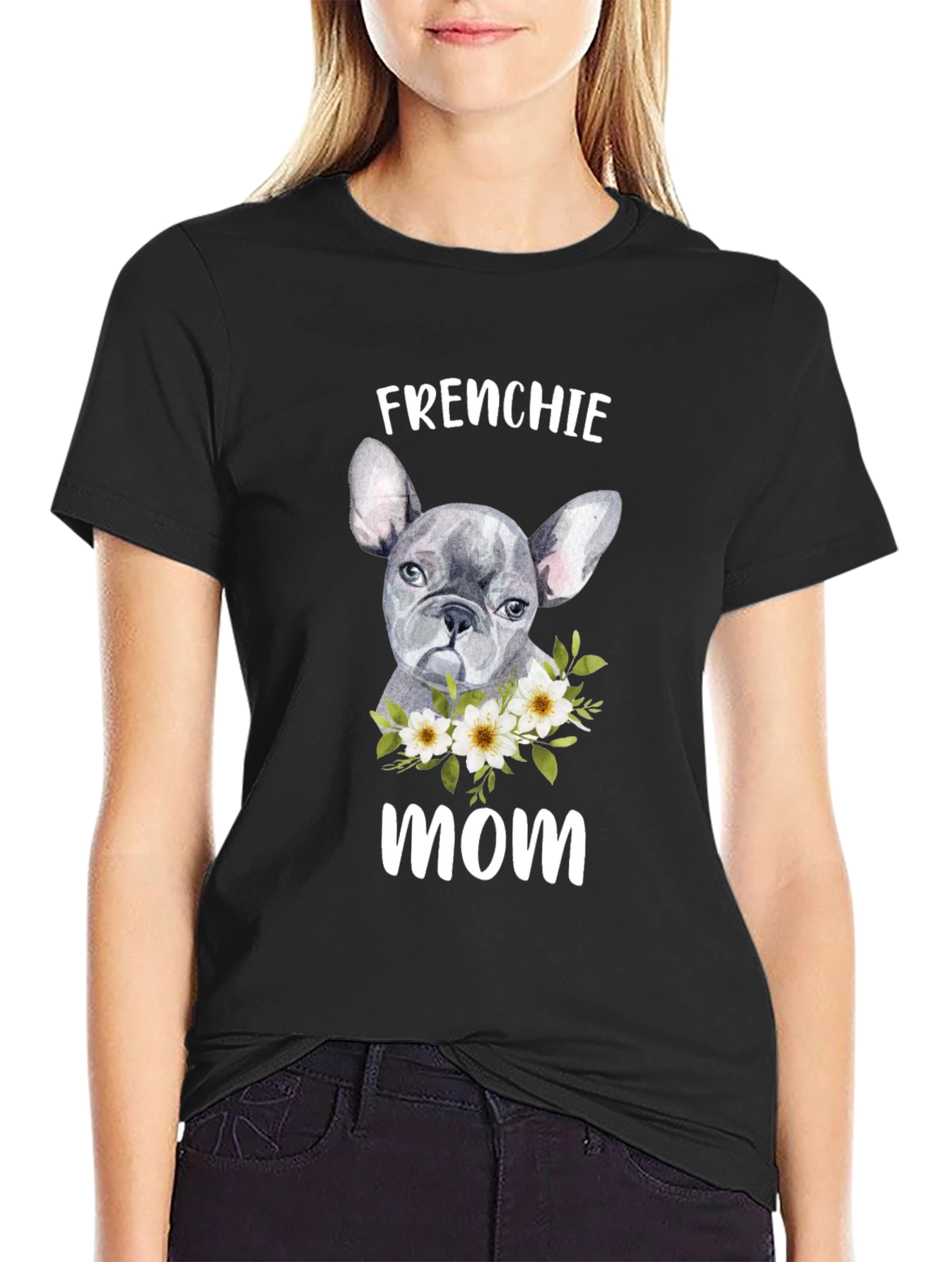 Frenchie Mom T-Shirt - Cute Dog Lover Tee