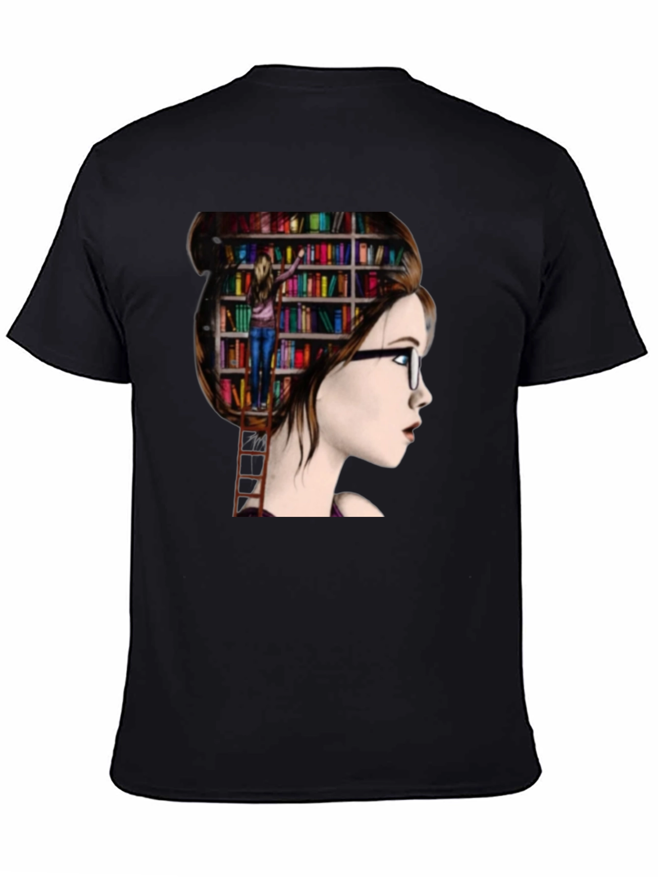 Book Lover T-Shirt - Reading on My Mind