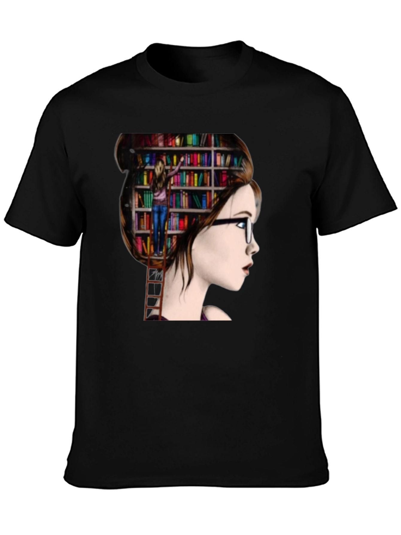 Book Lover T-Shirt - Reading on My Mind