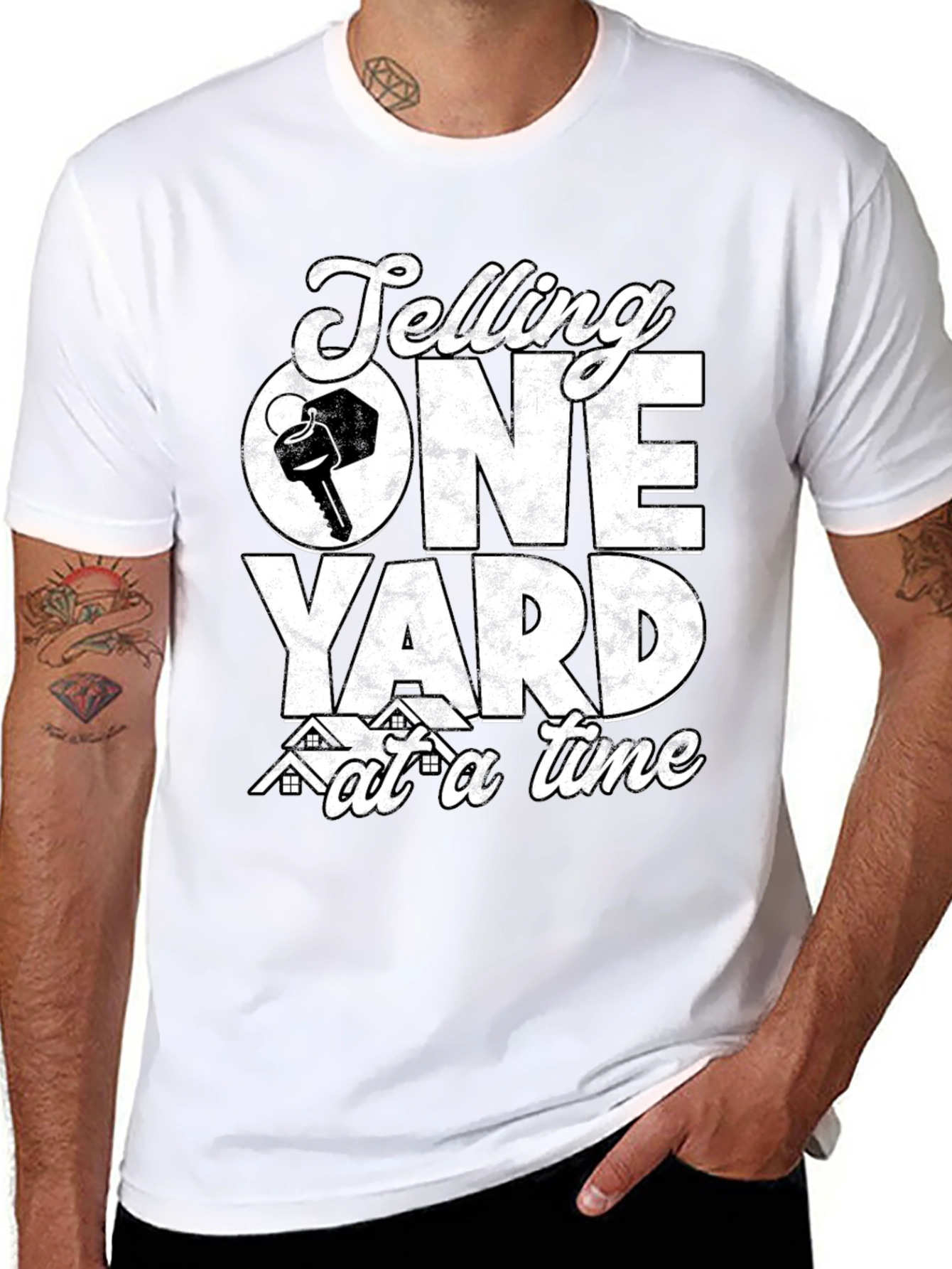 Selling One Yard at a Time Realtor T-Shirt