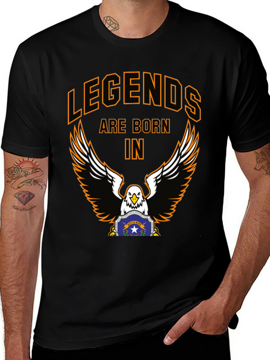 Legends Are Born in Nevada T-Shirt