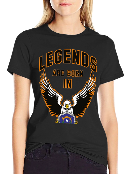 Legends Are Born in Nevada T-Shirt