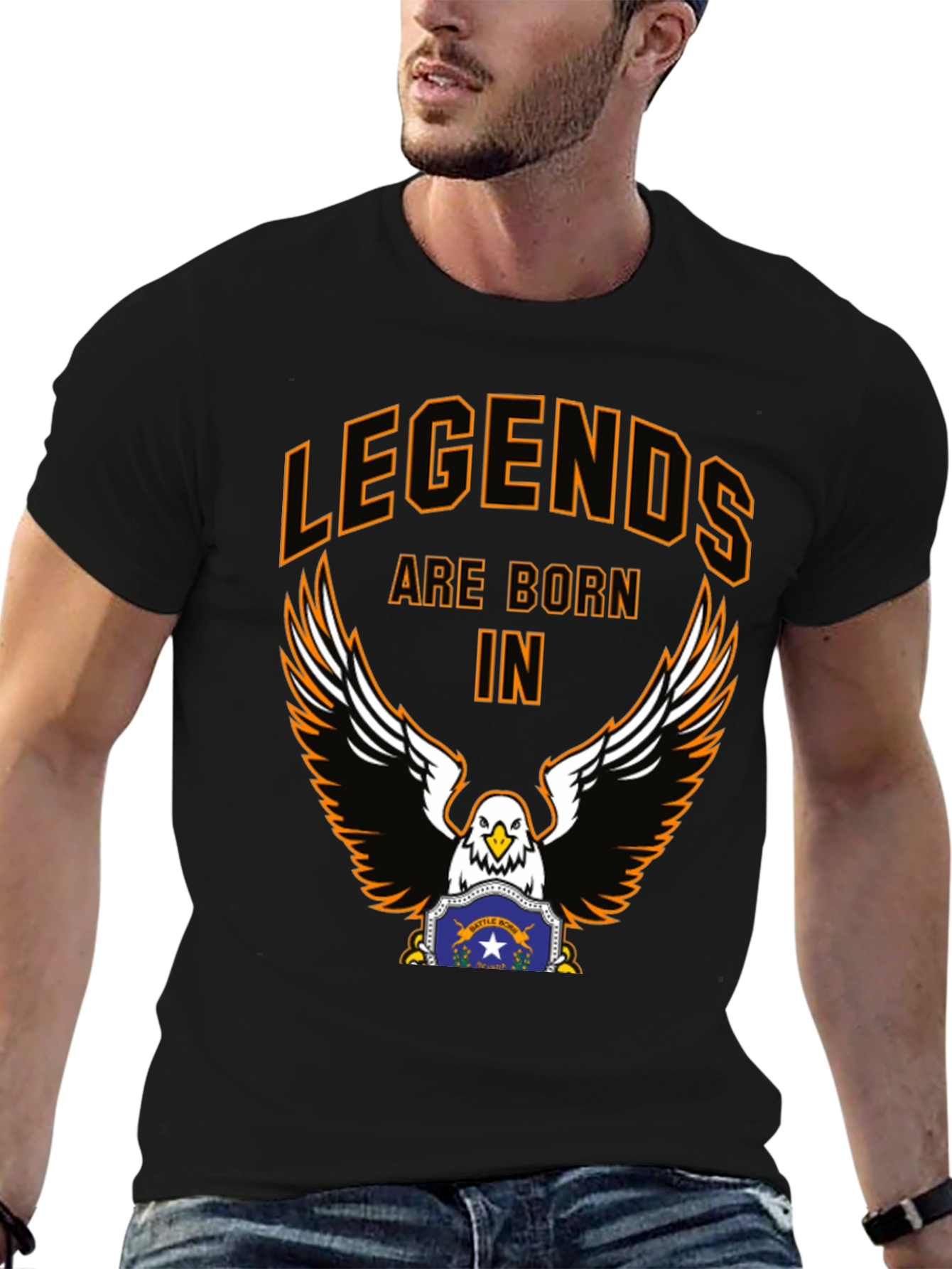 Legends Are Born in Nevada T-Shirt