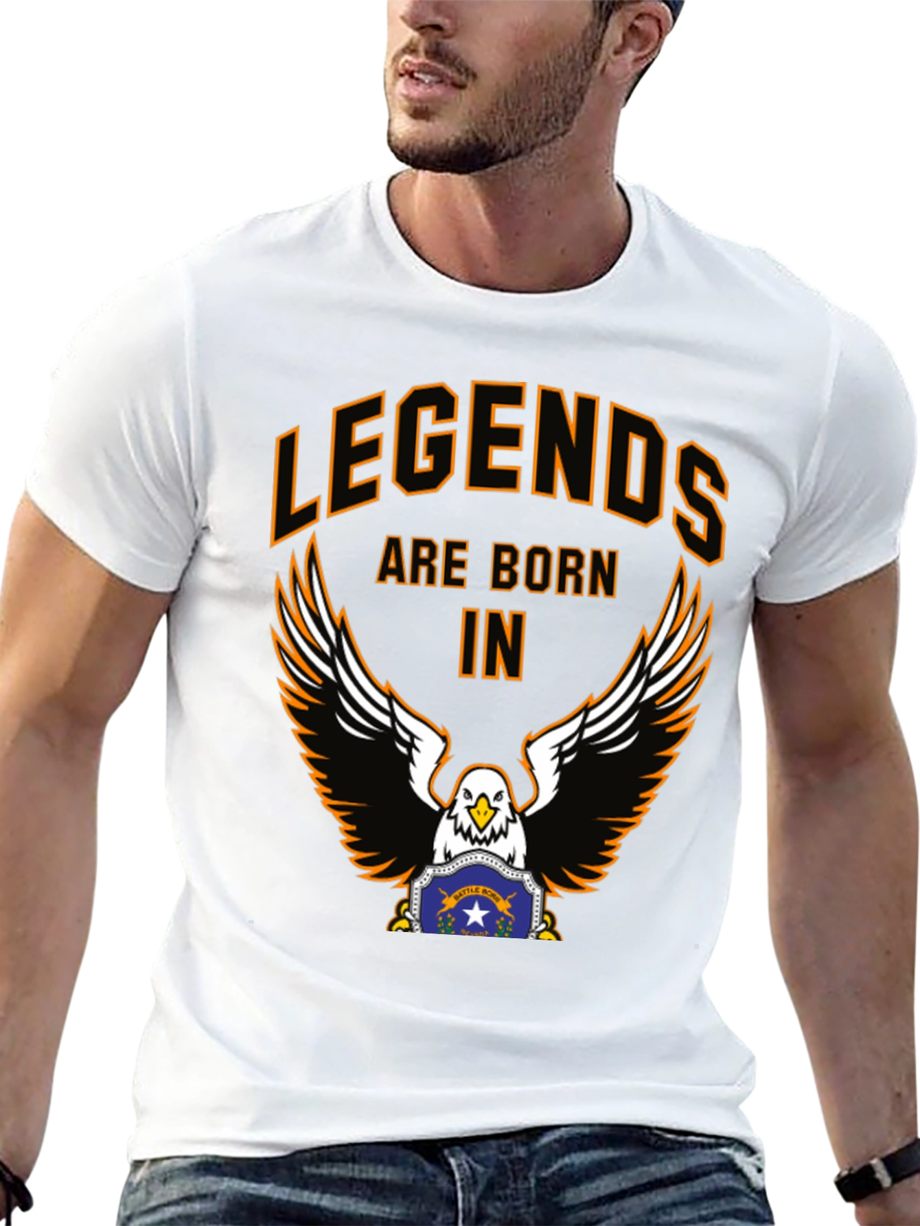 Legends Are Born in Nevada T-Shirt
