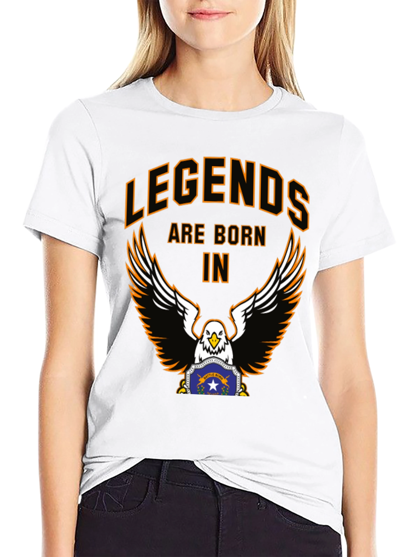 Legends Are Born in Nevada T-Shirt