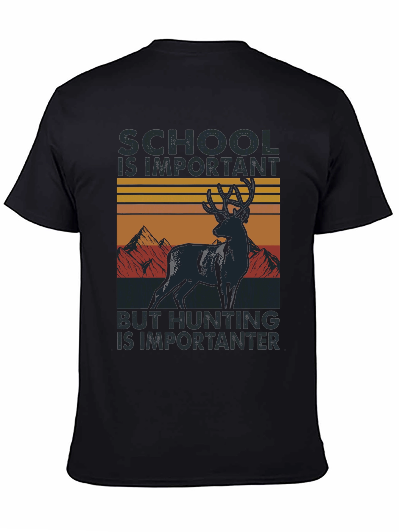 Hunting Graphic Tee - School vs Hunting