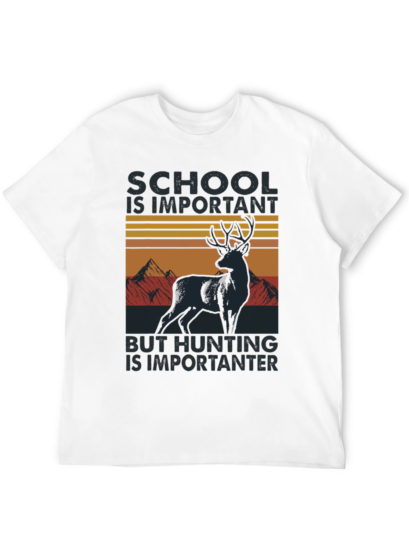 Hunting Graphic Tee - School vs Hunting