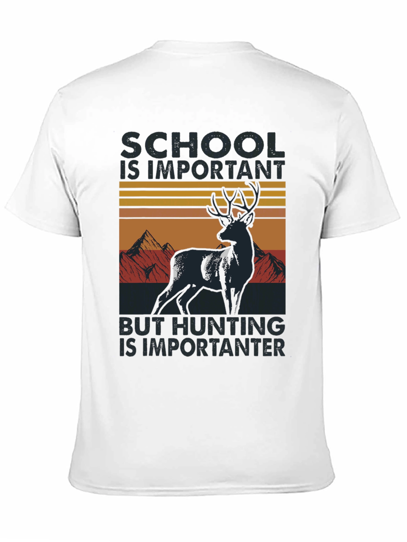 Hunting Graphic Tee - School vs Hunting