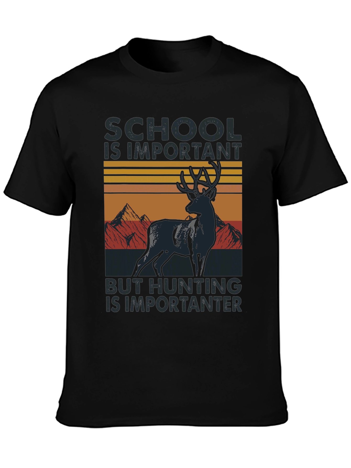 Hunting Graphic Tee - School vs Hunting