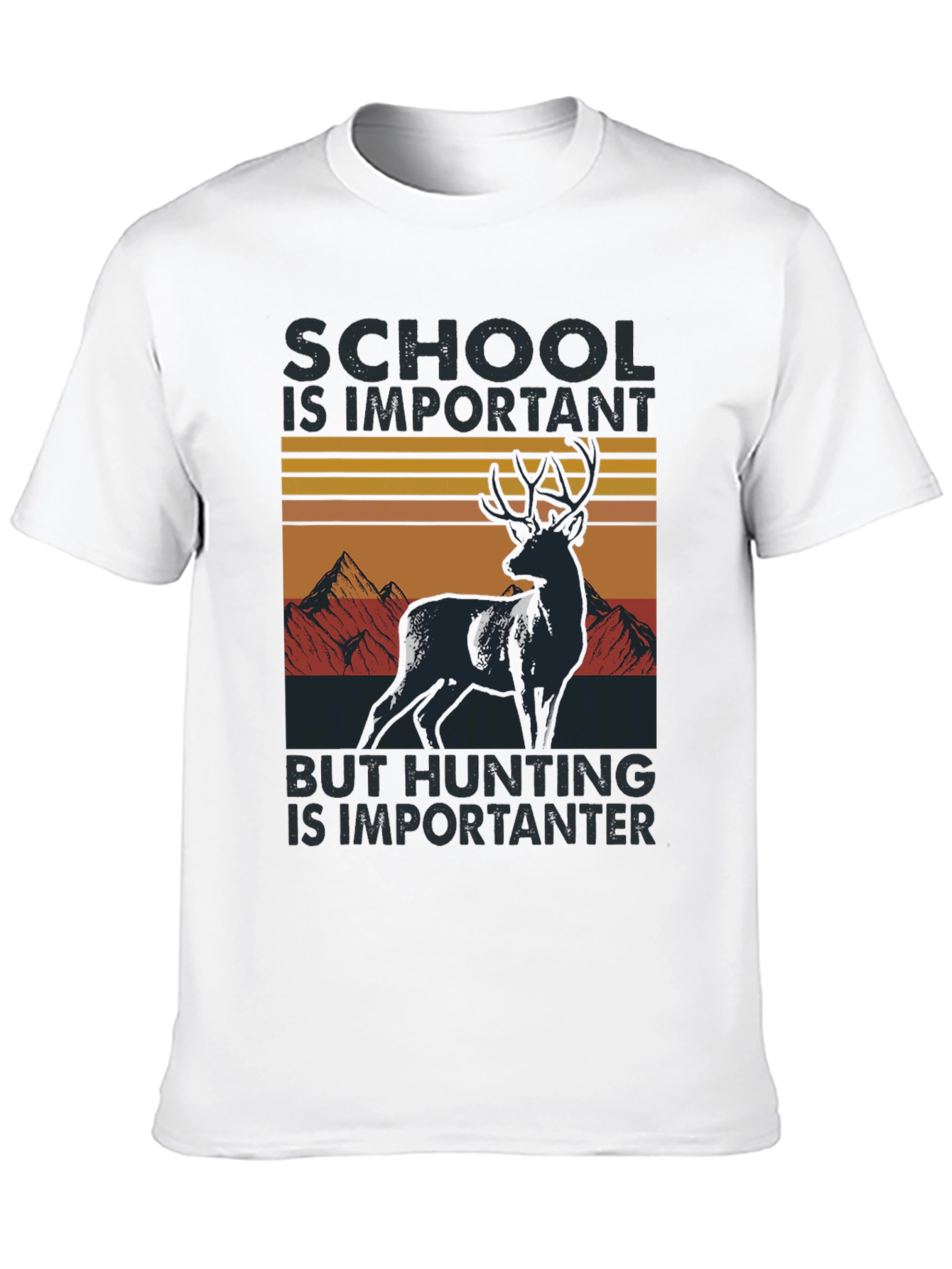 Hunting Graphic Tee - School vs Hunting