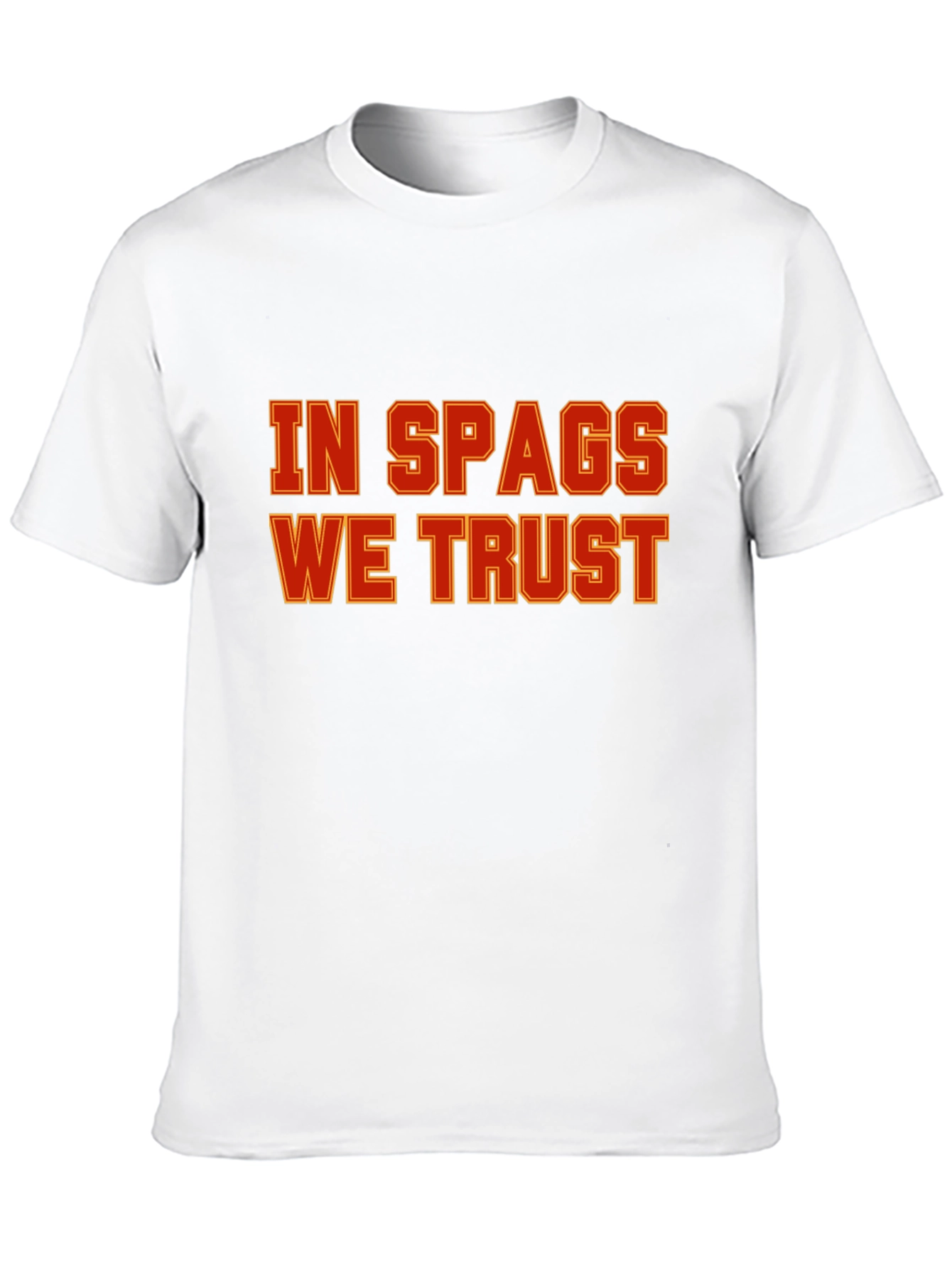 In Spags We Trust Graphic Tee