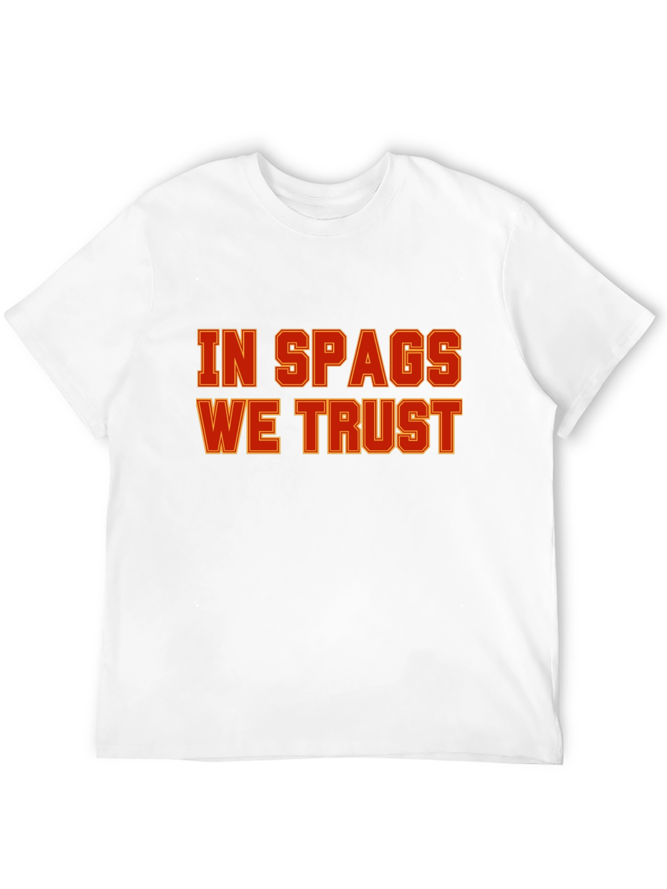 In Spags We Trust Graphic Tee