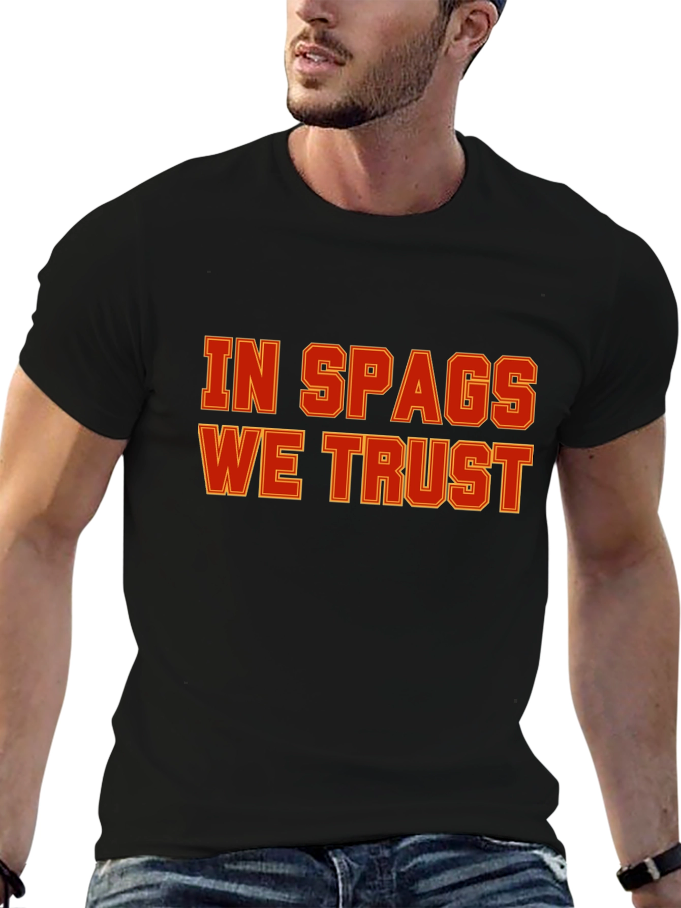 In Spags We Trust Graphic Tee