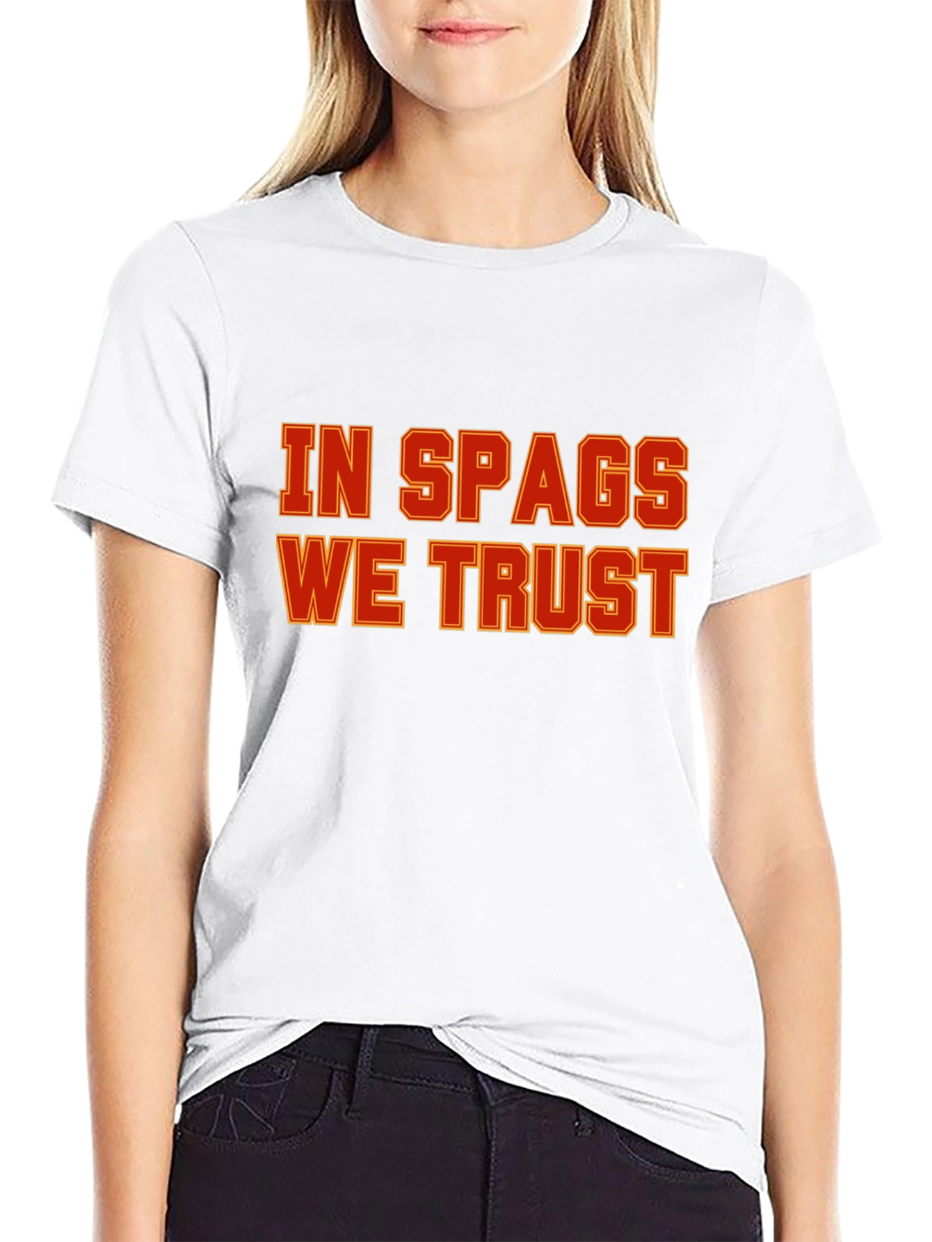 In Spags We Trust Graphic Tee