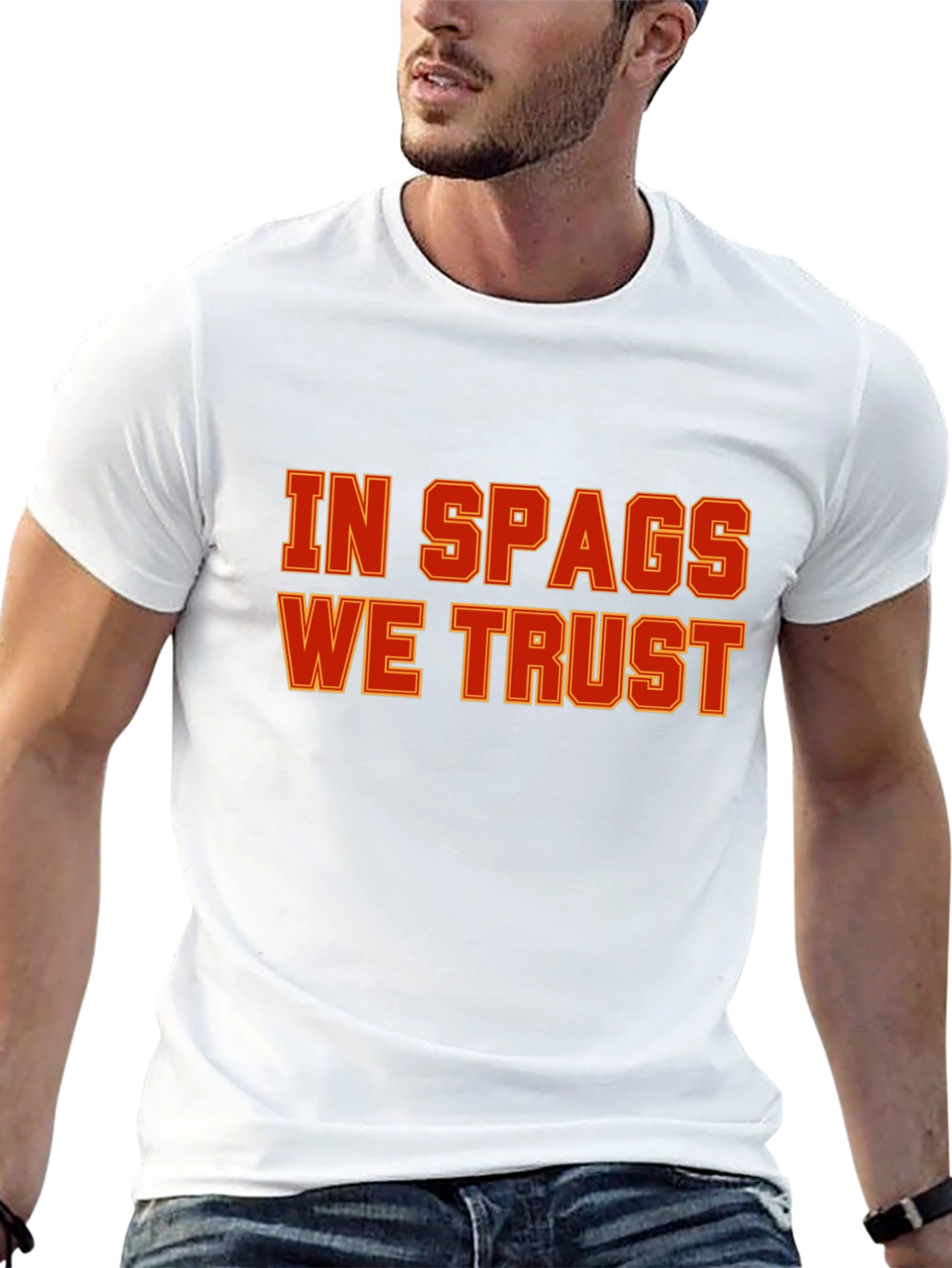 In Spags We Trust Graphic Tee