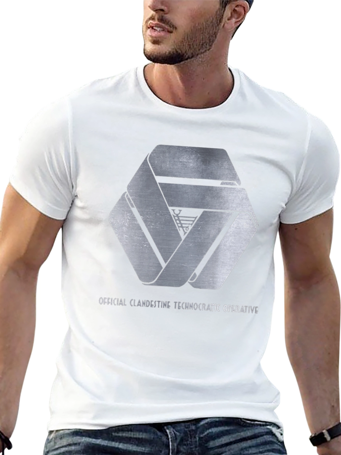 Official Clandestine Technocratic Operative Graphic Tee