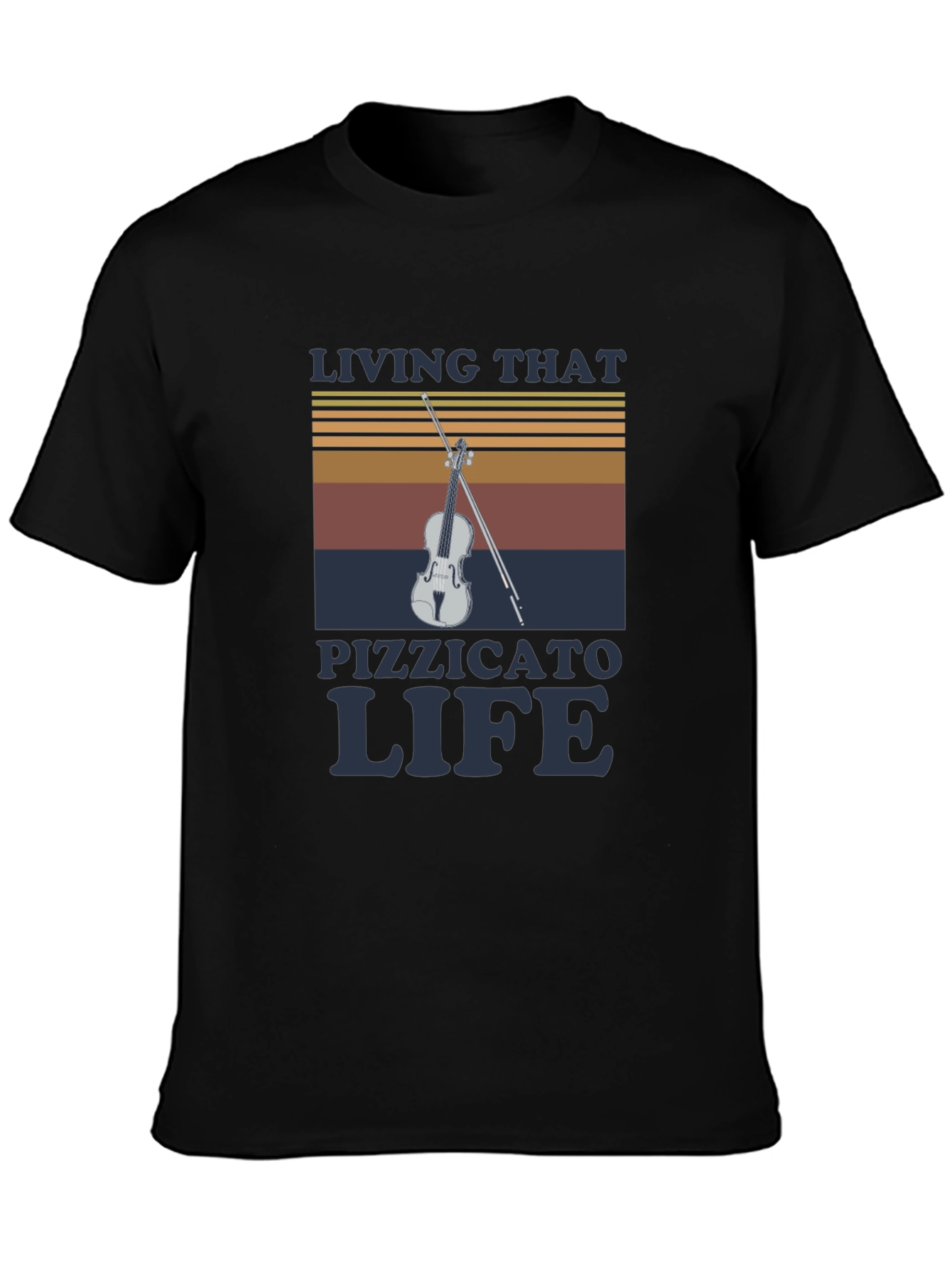 Pizzicato Life Black T-Shirt