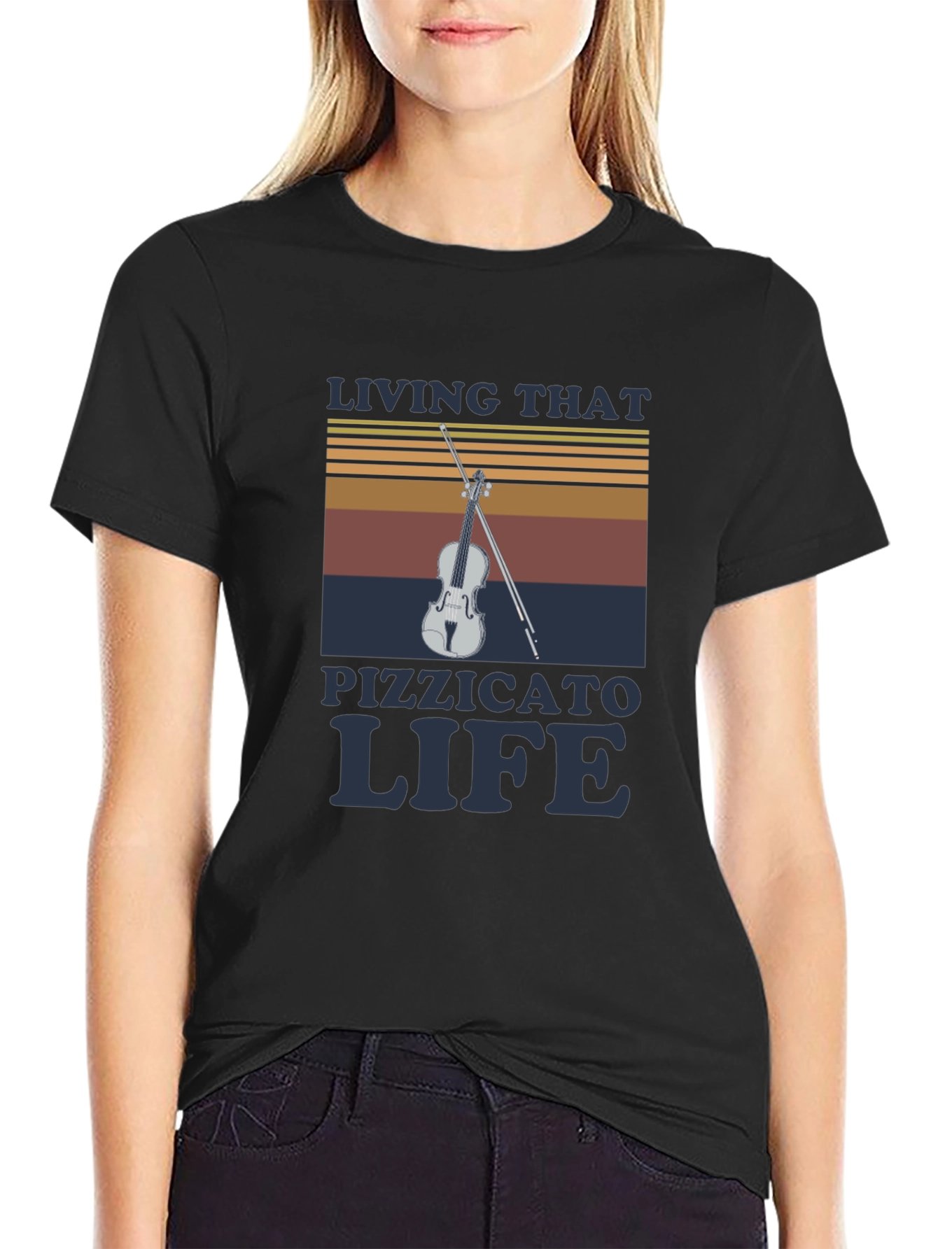 Pizzicato Life Black T-Shirt