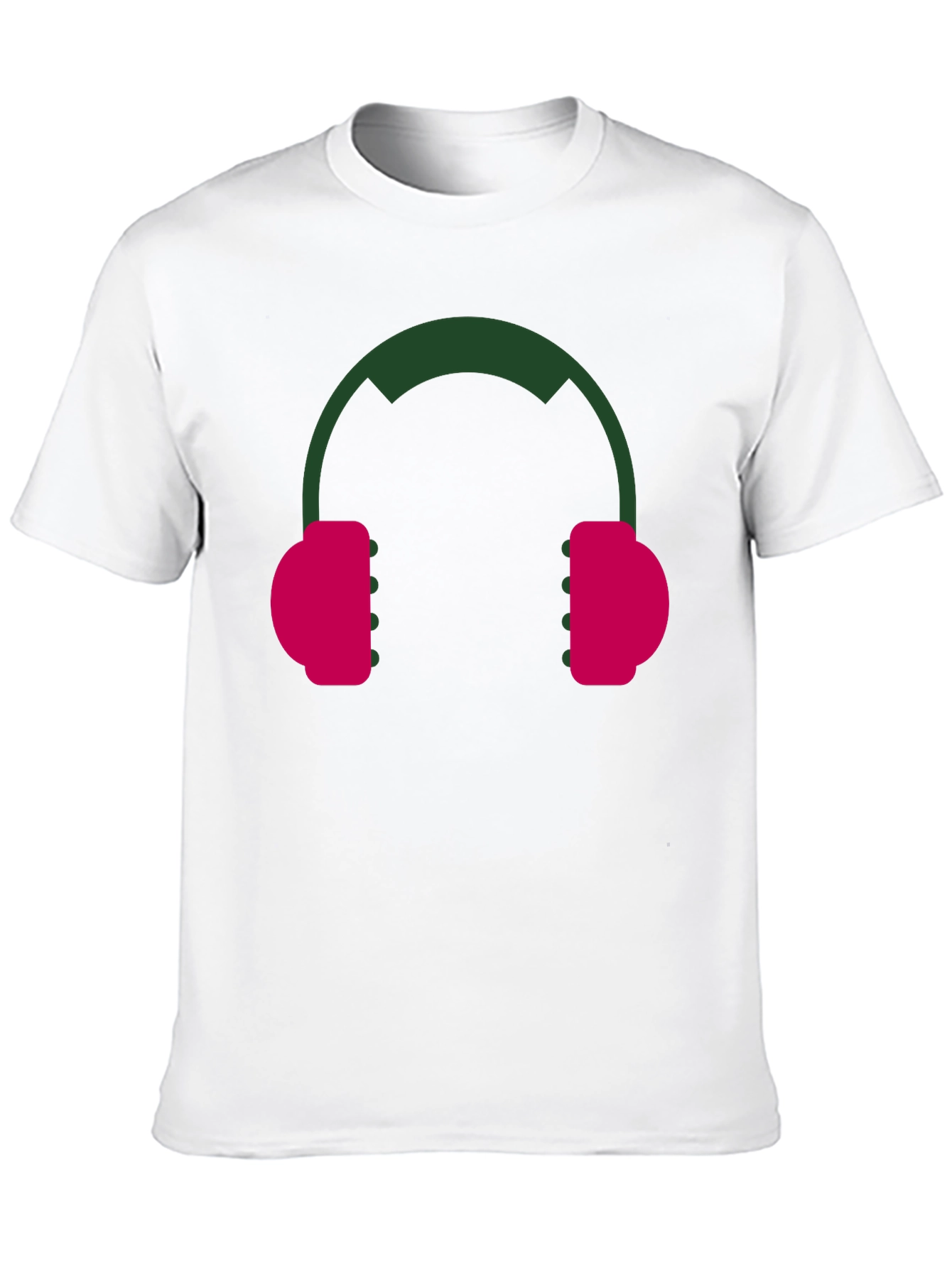 Modern Headphone Graphic Tee - Stylish & Unique