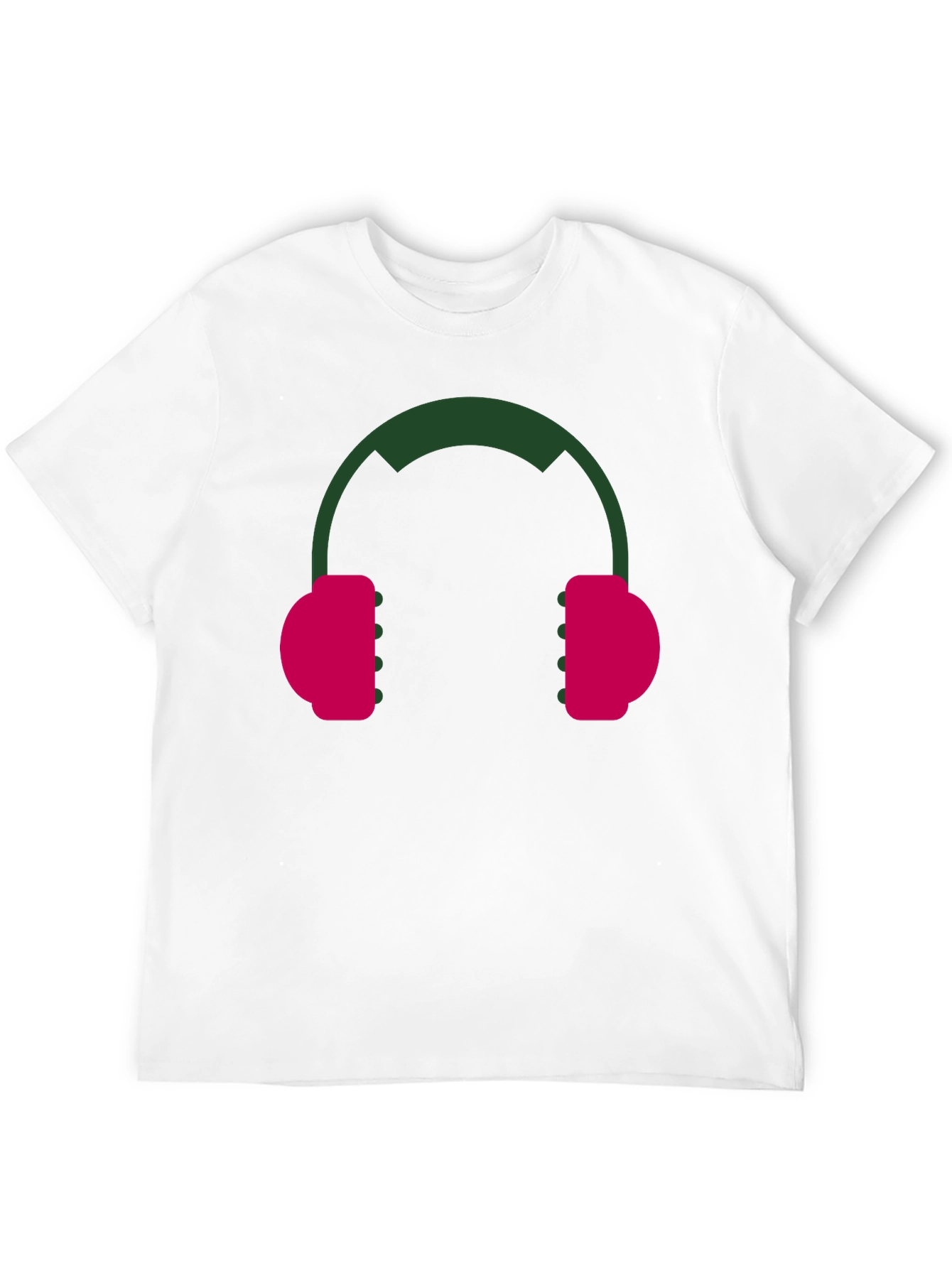 Modern Headphone Graphic Tee - Stylish & Unique