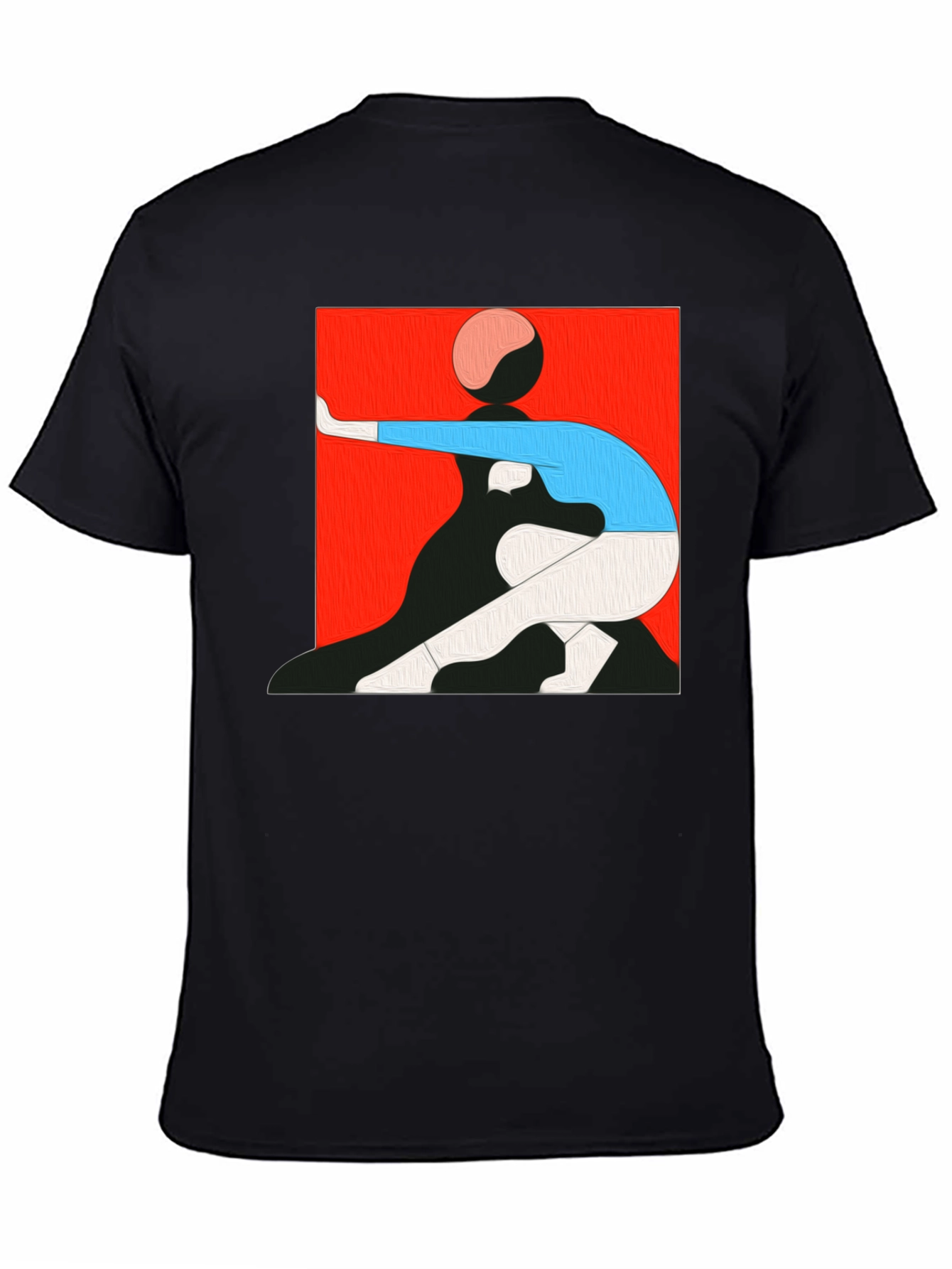 Abstract Graphic Tee - Modern Art Shirt