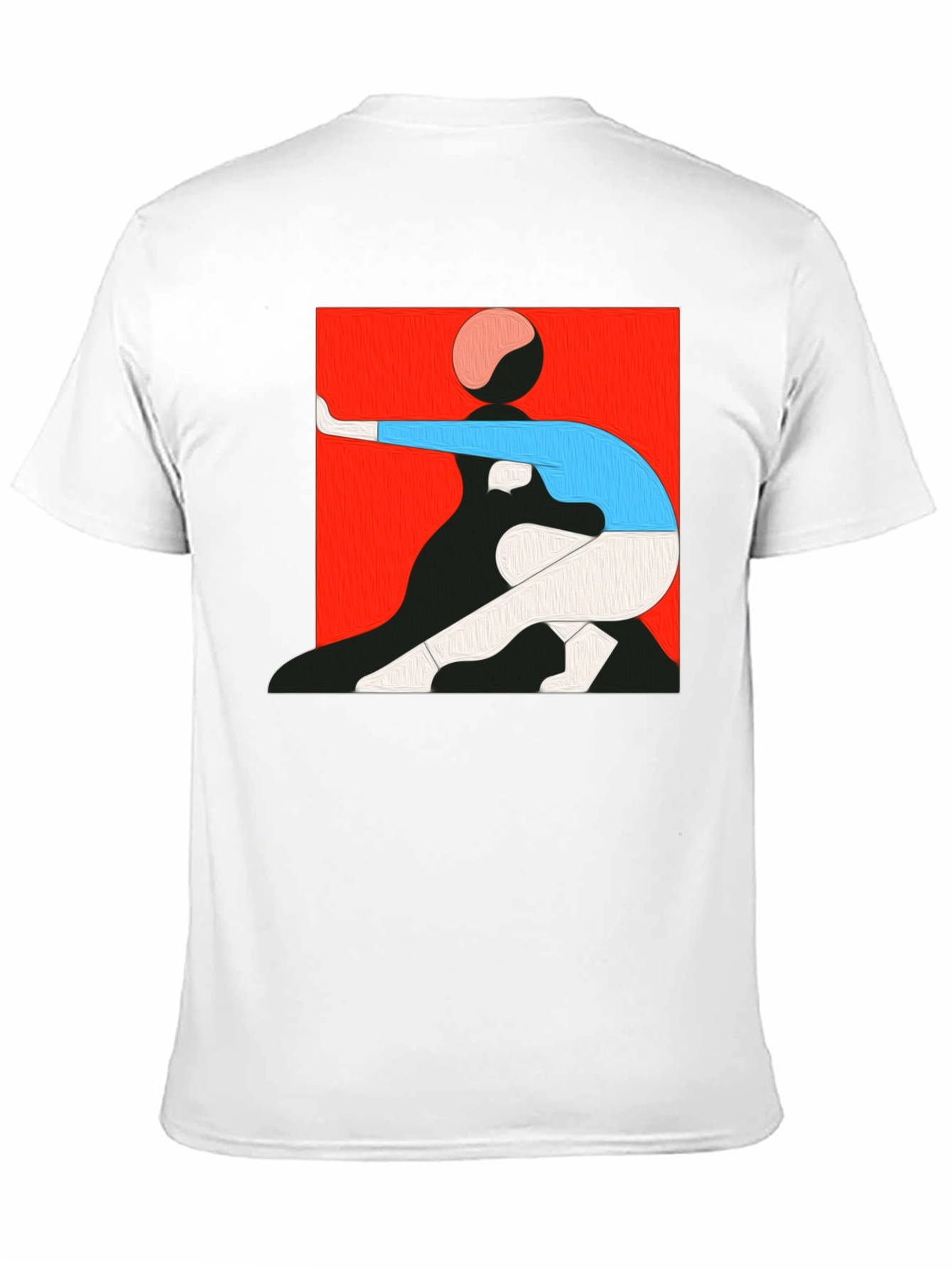 Abstract Graphic Tee - Modern Art Shirt