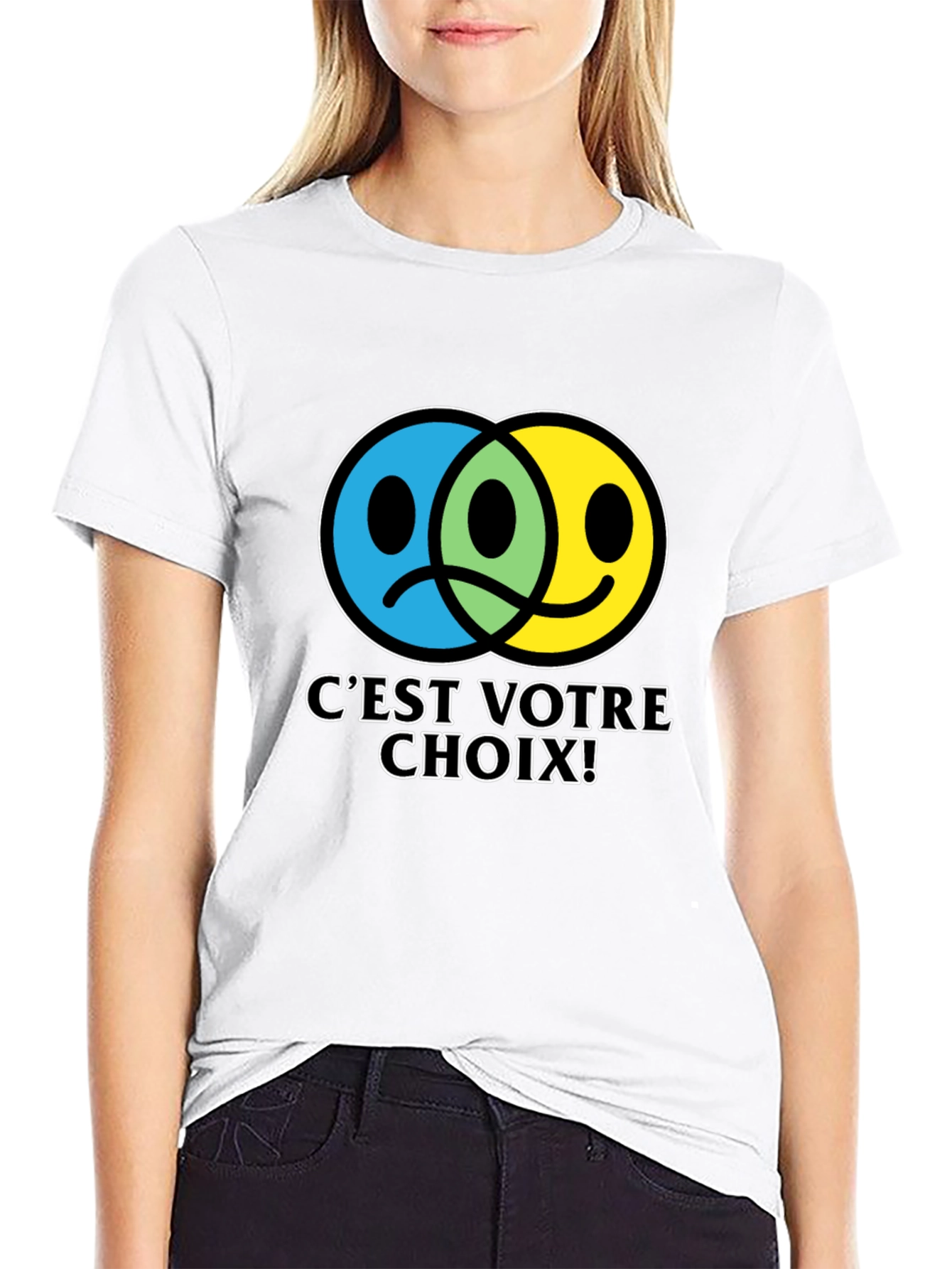 Cest Votre Choix T-Shirt - Choice Graphic Tee