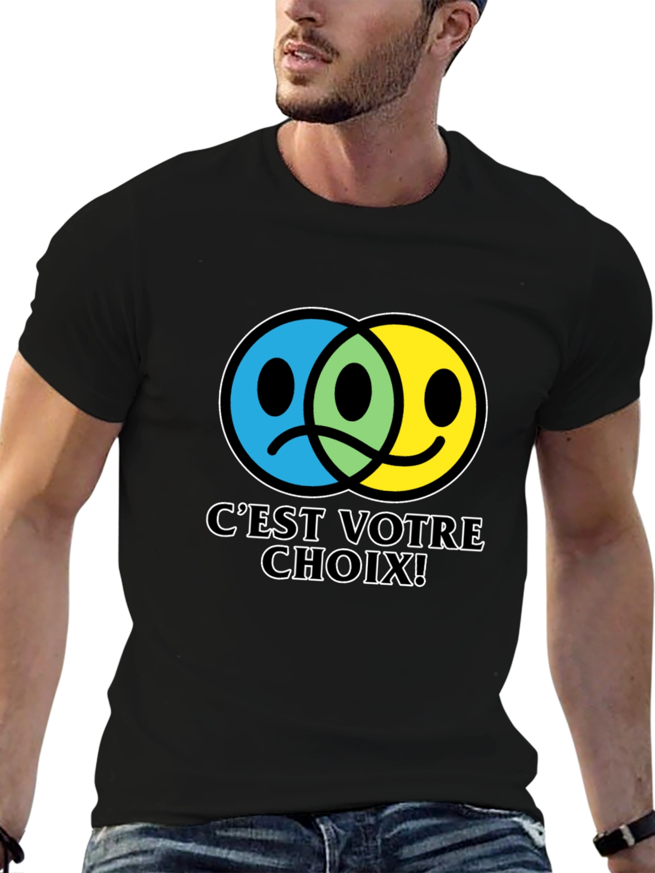 Cest Votre Choix T-Shirt - Choice Graphic Tee
