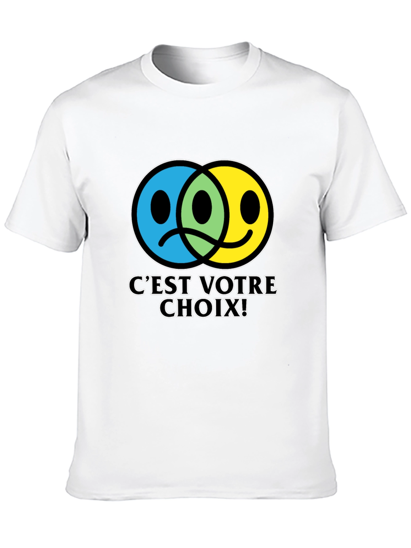 Cest Votre Choix T-Shirt - Choice Graphic Tee