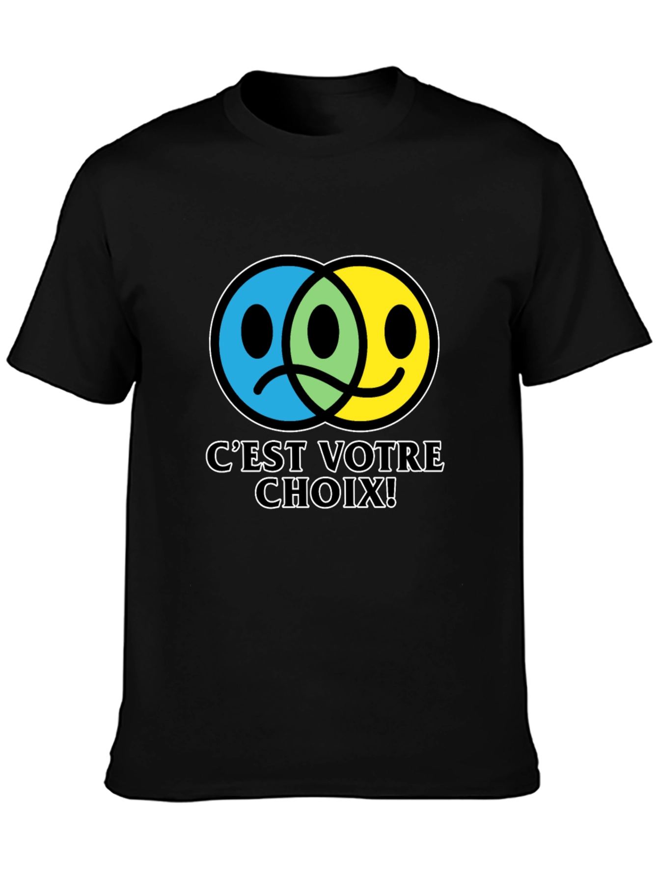 Cest Votre Choix T-Shirt - Choice Graphic Tee