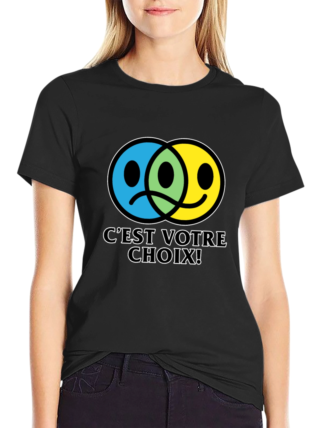 Cest Votre Choix T-Shirt - Choice Graphic Tee